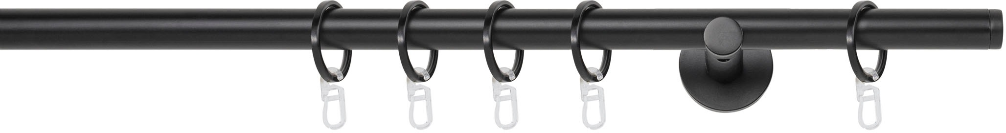 mydeco Gardinenstange "20mm Match Wandträger 6,5 cm" 1 läufig-läufig Fixmaß günstig online kaufen