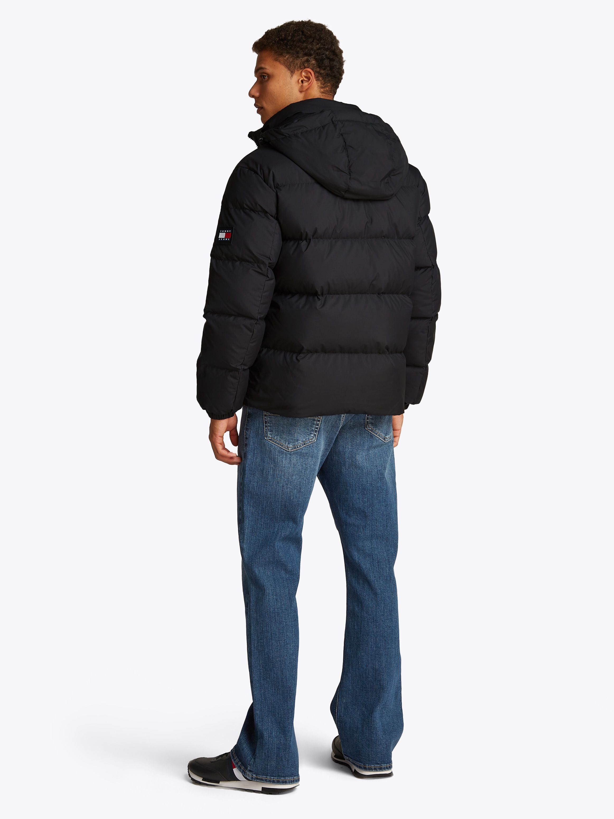 Tommy Jeans Steppjacke »TJM ESSENTIAL DOWN JACKET EXT«, mit Kapuze, Daunenjacke, Übergangsjacke Winterjacke Outdoorjacke Gefüttert