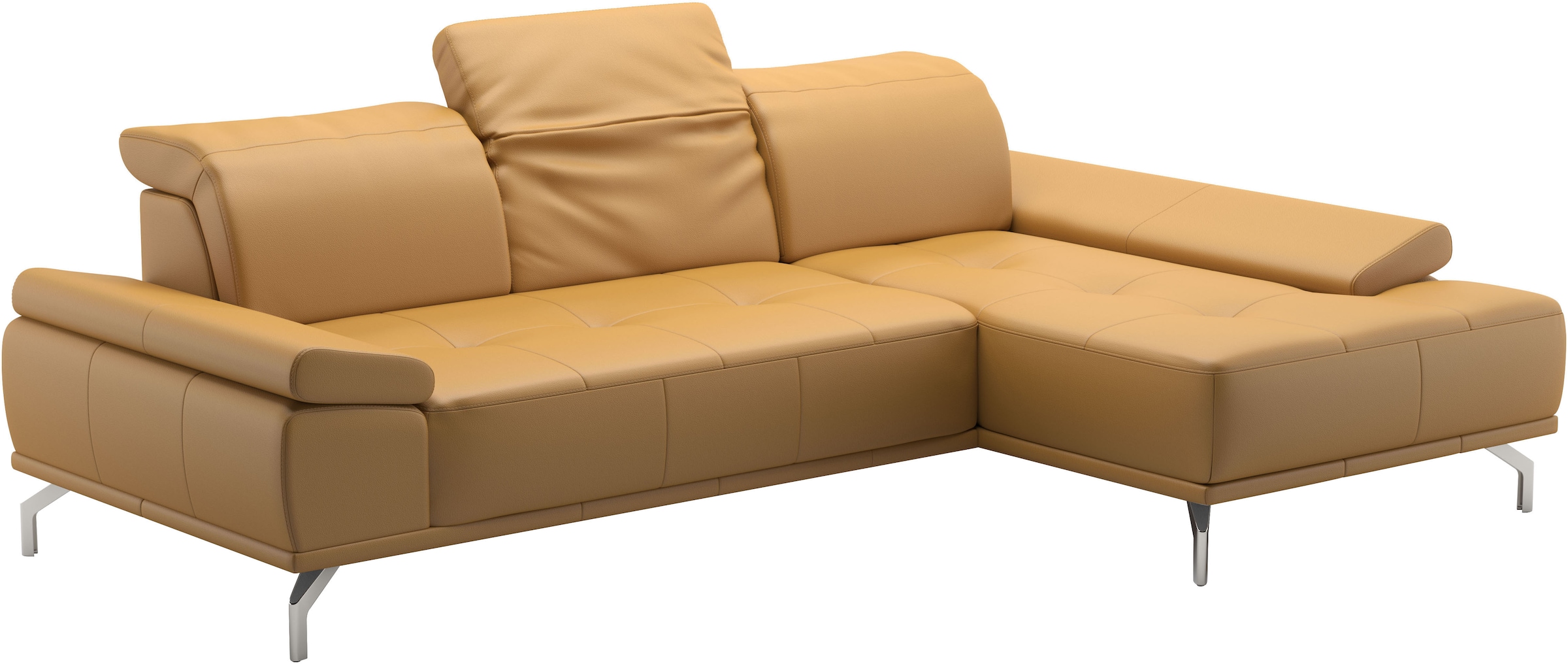 Places of Style Ecksofa »Caluna«, Inkl.Sitztiefenverstellung