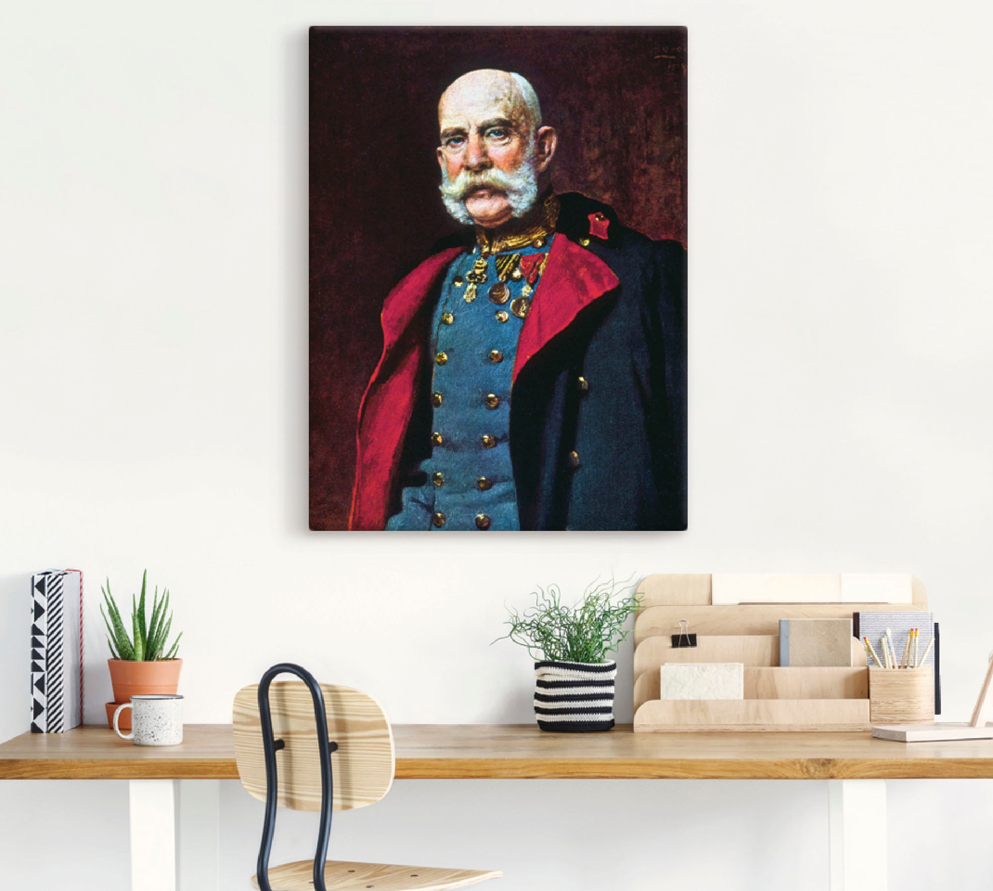 Artland Wandbild »Kaiser Franz Joseph I., 1902«, Menschen, (1 St.), als Leinwandbild, Poster in verschied. Größen