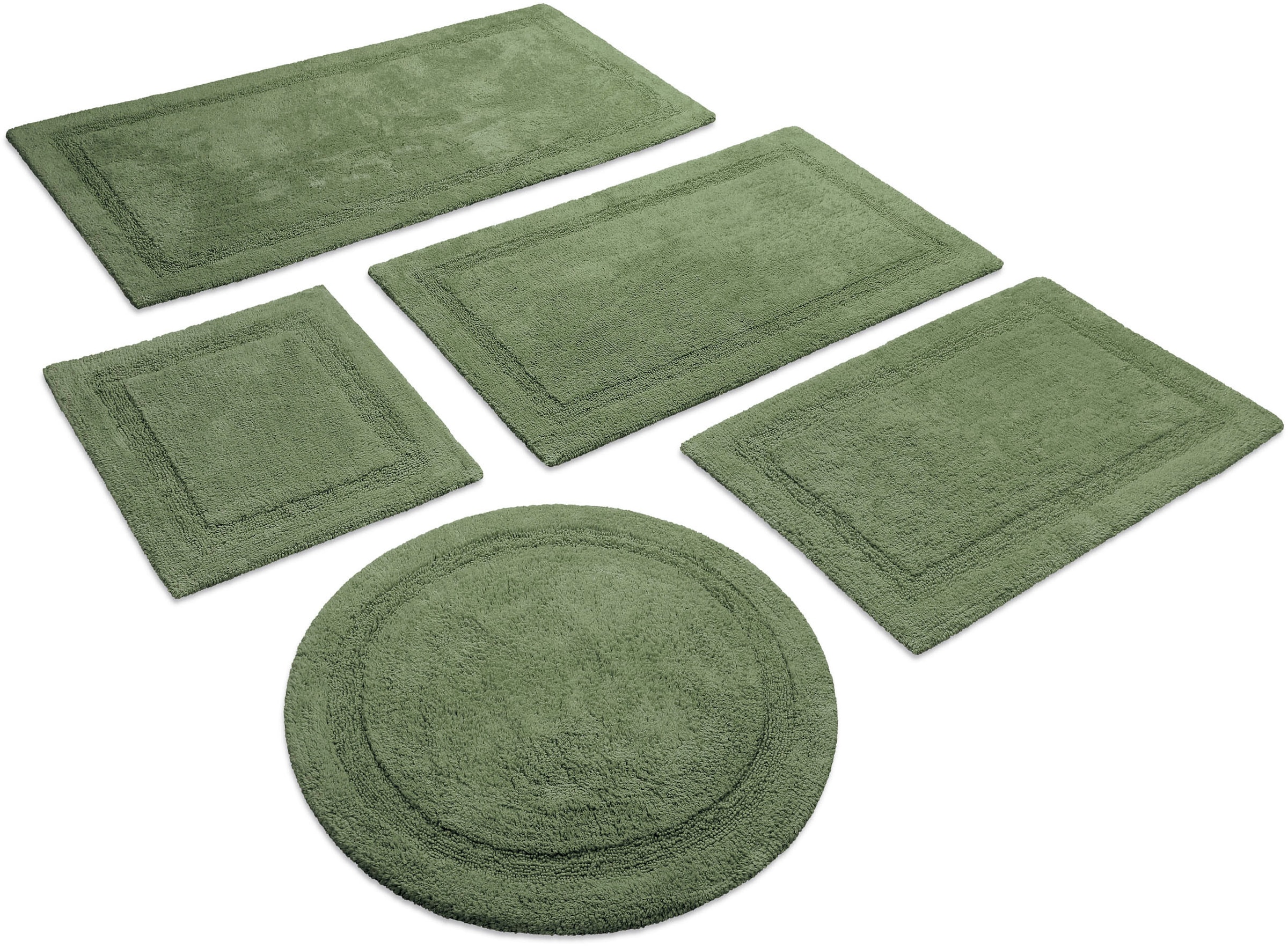 Wecon home Basics Badematte »Knut« Höhe 20 mm waschbar, rutschfest, strapaz günstig online kaufen