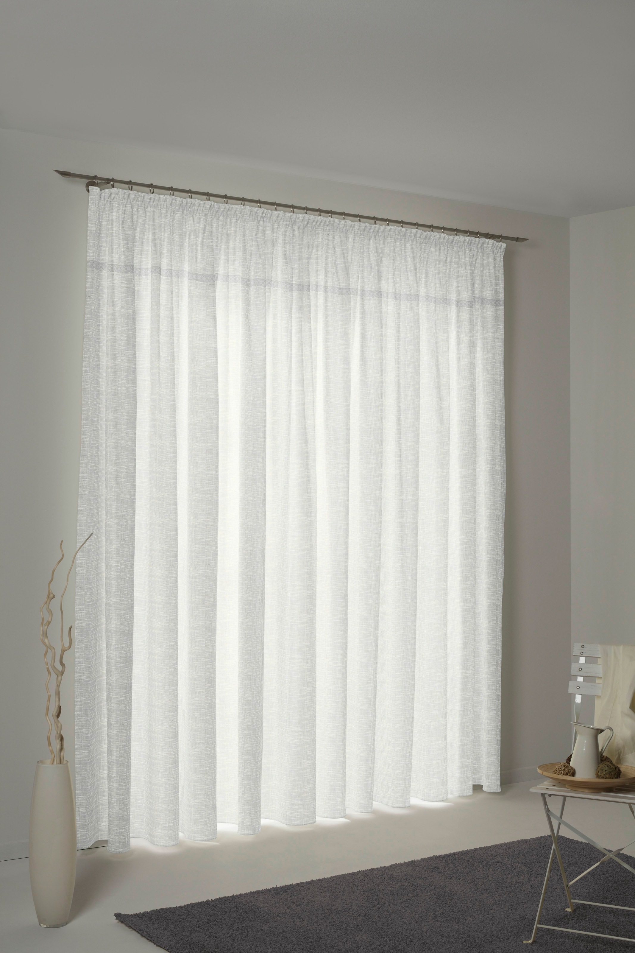 Wirth Vorhang »Wiessee« Kräuselband 1 Stk. tlg. nach Maß günstig online kaufen