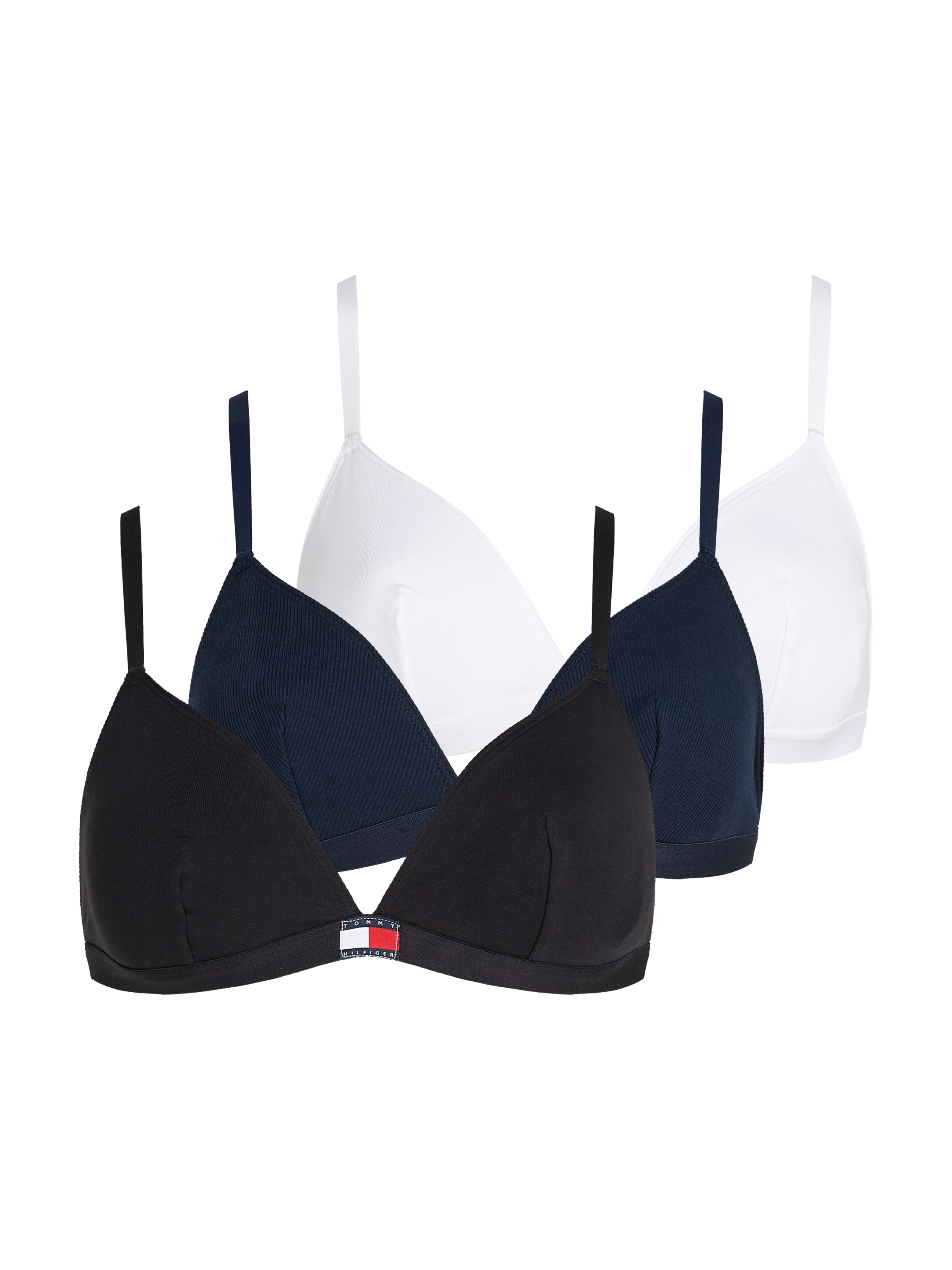 Tommy Hilfiger Underwear Triangel-BH »3 PACK TRIANGLE«, mit Logo