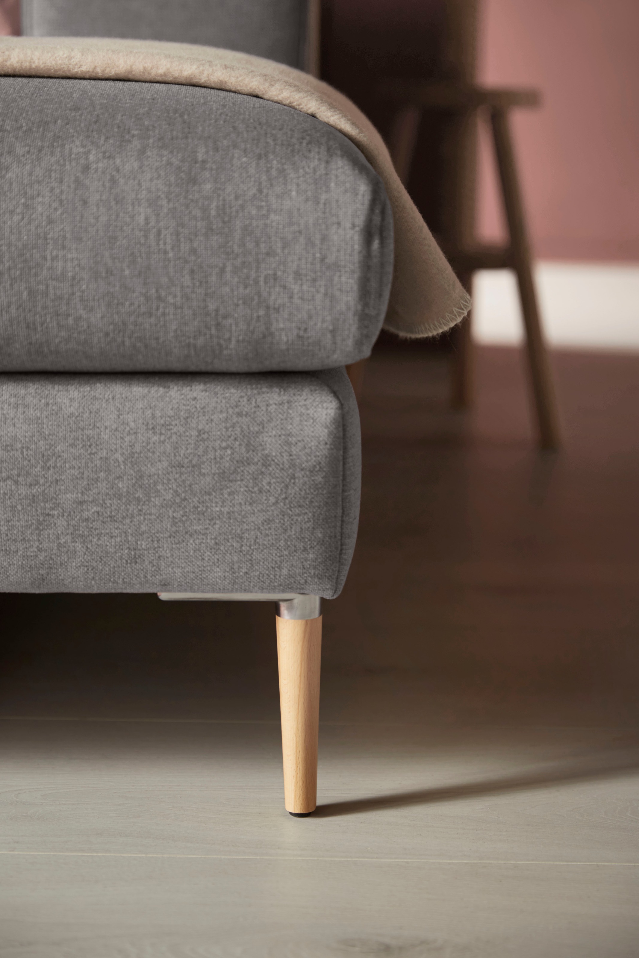 OTTO products Polsterecke »Finnja, softer, legerer Sitzkomfort, bequem, zeitloses Design, L-Form«