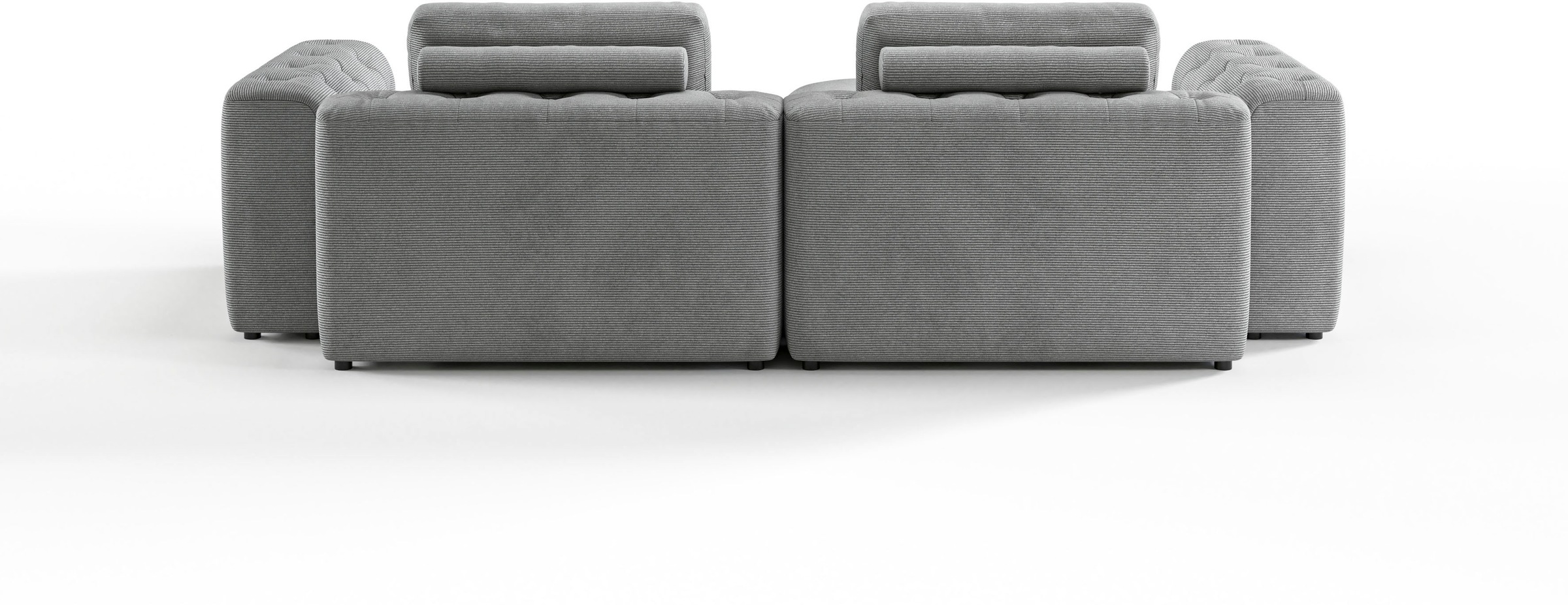 RAUM.ID Ecksofa »Cushid L-Form«, Modulset, bestehend aus 3 Teilen
