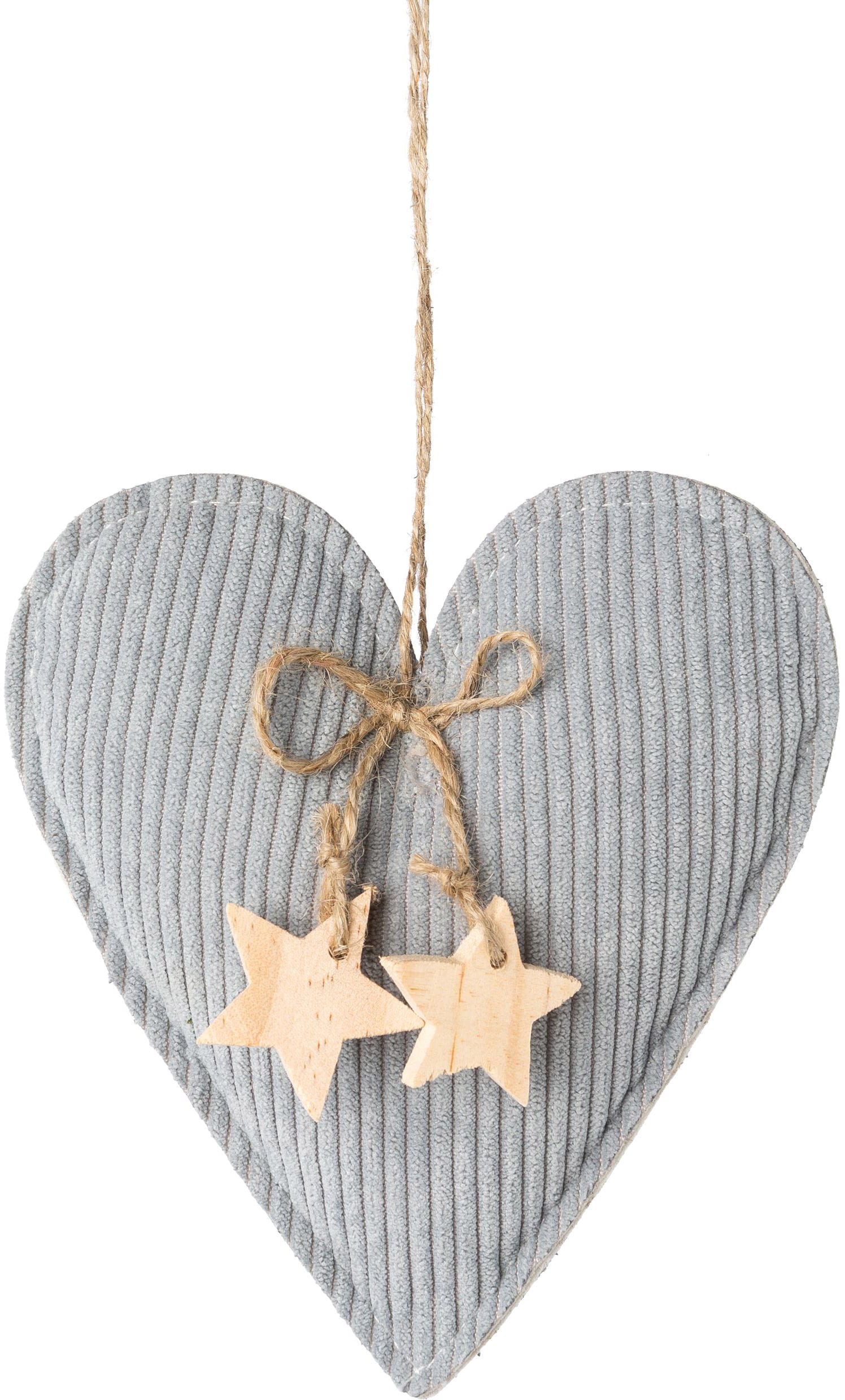 Creativ deco Baumbehang »Weihnachtsdeko, Dekohänger«, (6 St.), 3 Styles mit den Maßen ca. 14x14x2,5/18x11,5x2,5/17,5x17,5x2,5 cm