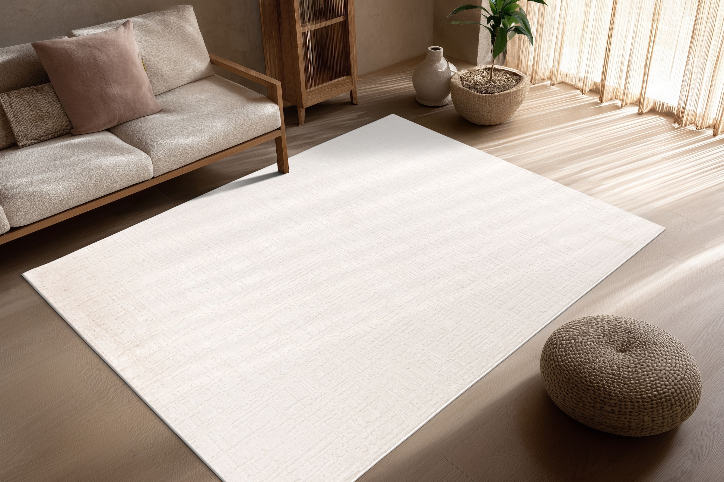 Kayoom Teppich »Bandito 125« rechteckig 11 mm Höhe Kurzflor, Wohnzimmer