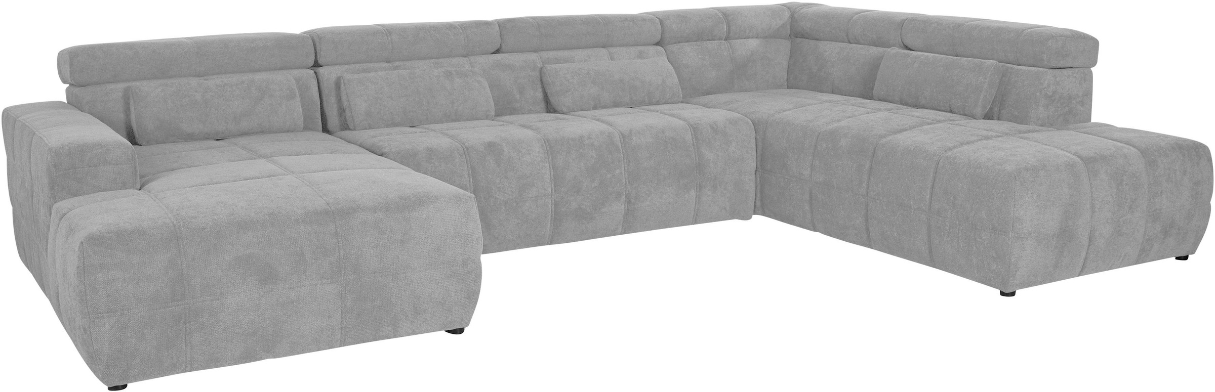 DOMO collection Wohnlandschaft »Brandon, whlw. mit Sitztiefenverstellung, w günstig online kaufen