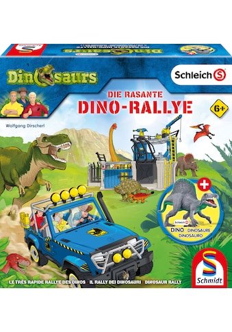 Spiel »Schleich, Dinosaurs, Die rasante Dino-Rallye«, Made in Germany