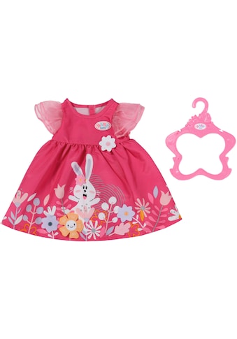 Baby Born Puppenkleidung »Kleid Blümchen, 43 cm«, mit Kleiderbügel kaufen