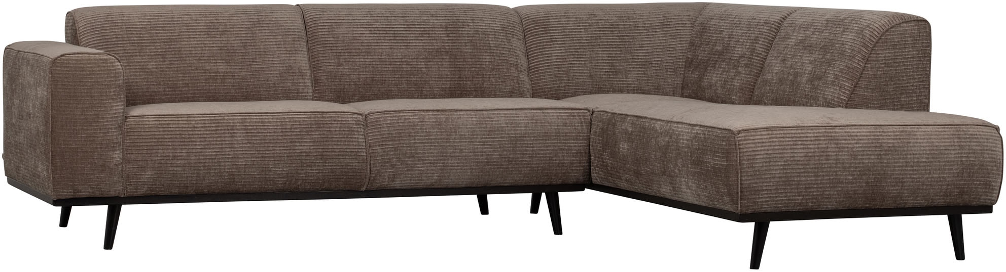 WOOOD Ecksofa »Statement«, frei im Raum stellbar, H 77 cm x B 274 cm