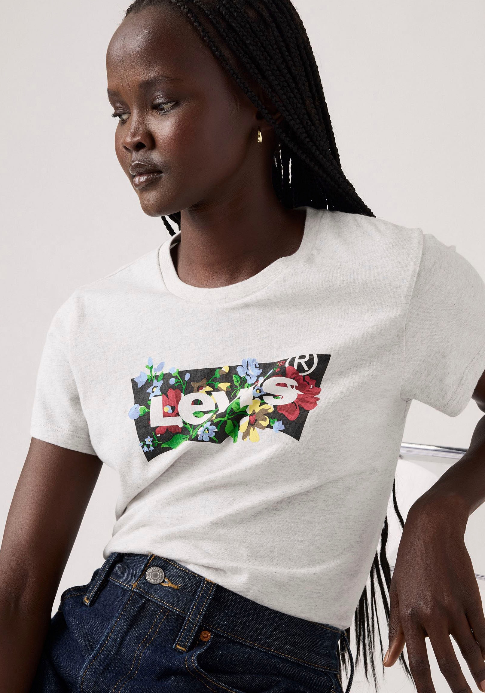 Levi's® T-Shirt »LSE THE PERFECT TEE« mit Logodruck