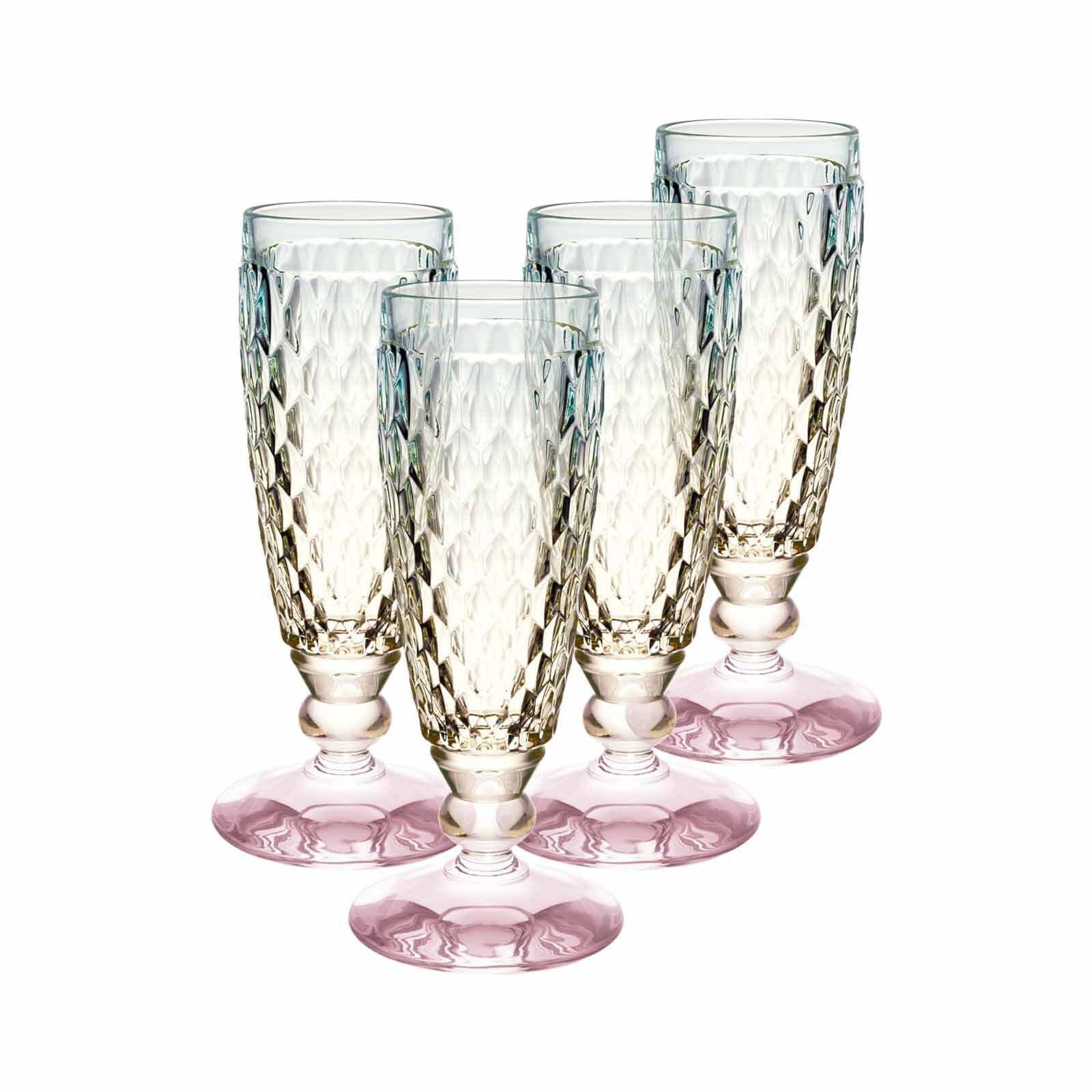Villeroy & Boch Sektglas »Sektgläser Boston Pearl 120 ml 4er Set bunt« günstig online kaufen
