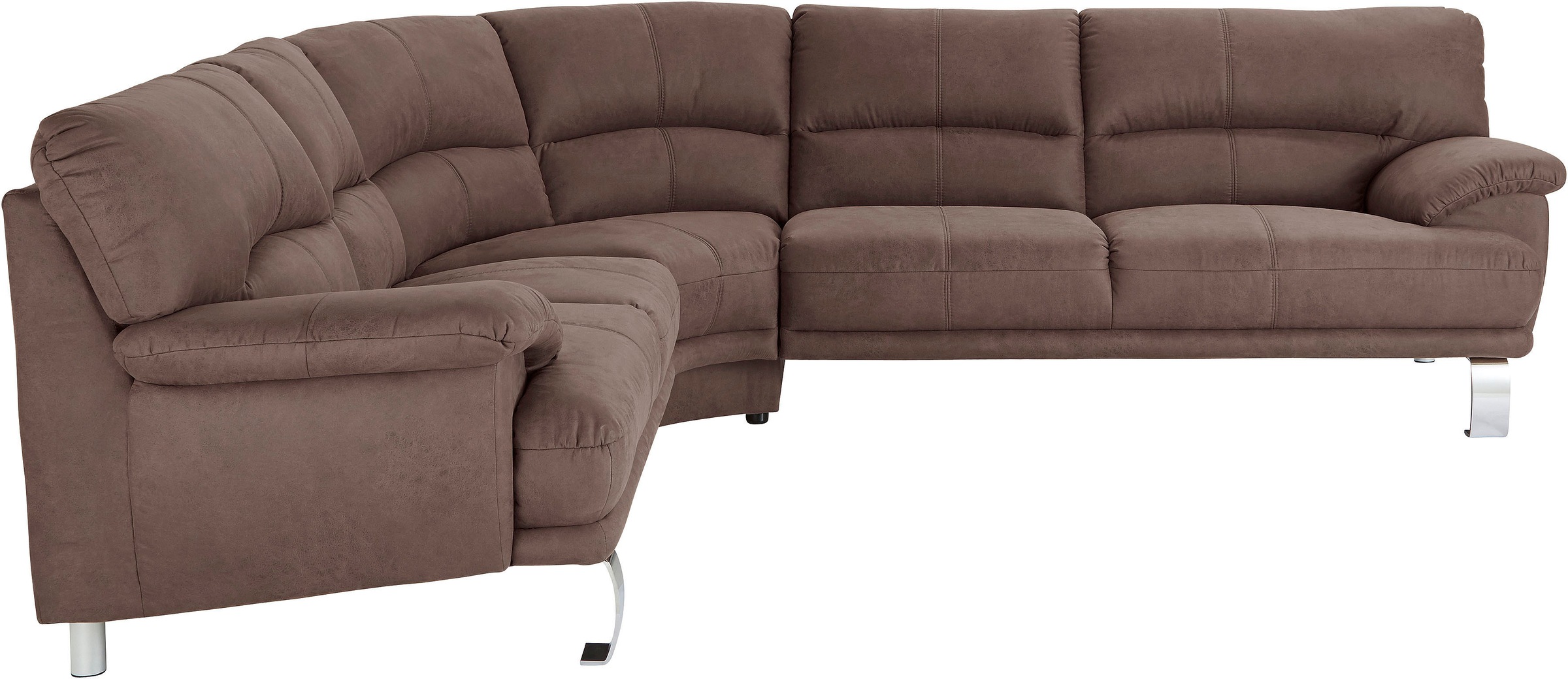 TRENDMANUFAKTUR Ecksofa "Cecilia II, in italienischen Design, bequem, hoher günstig online kaufen