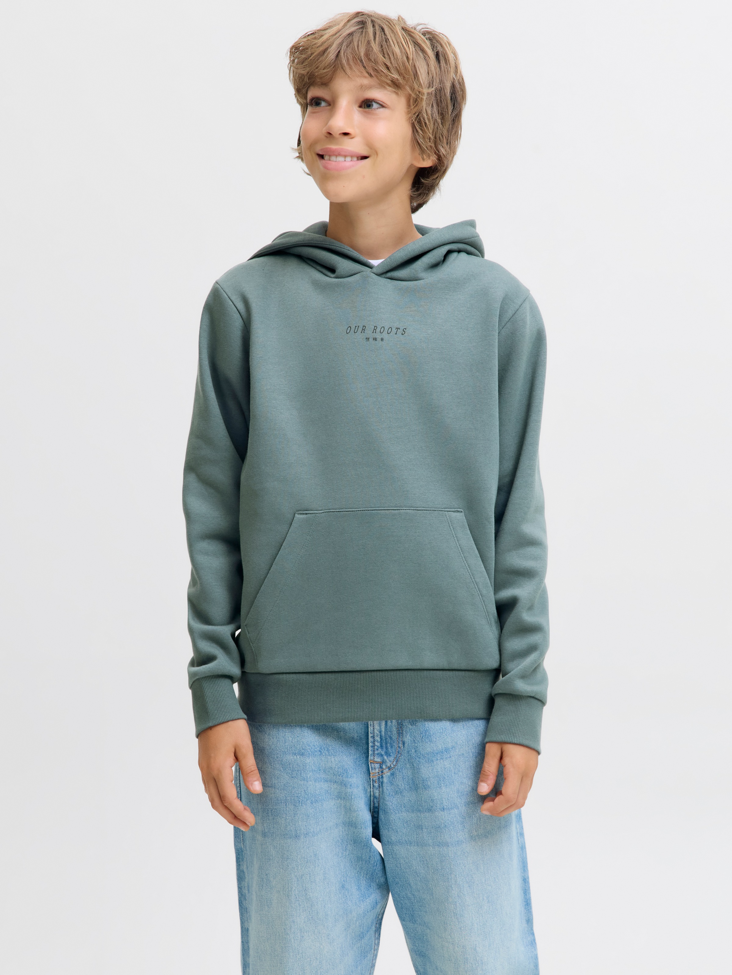 Jack & Jones Junior Kapuzensweatshirt »JJKENJI SWEAT HOOD JNR«
