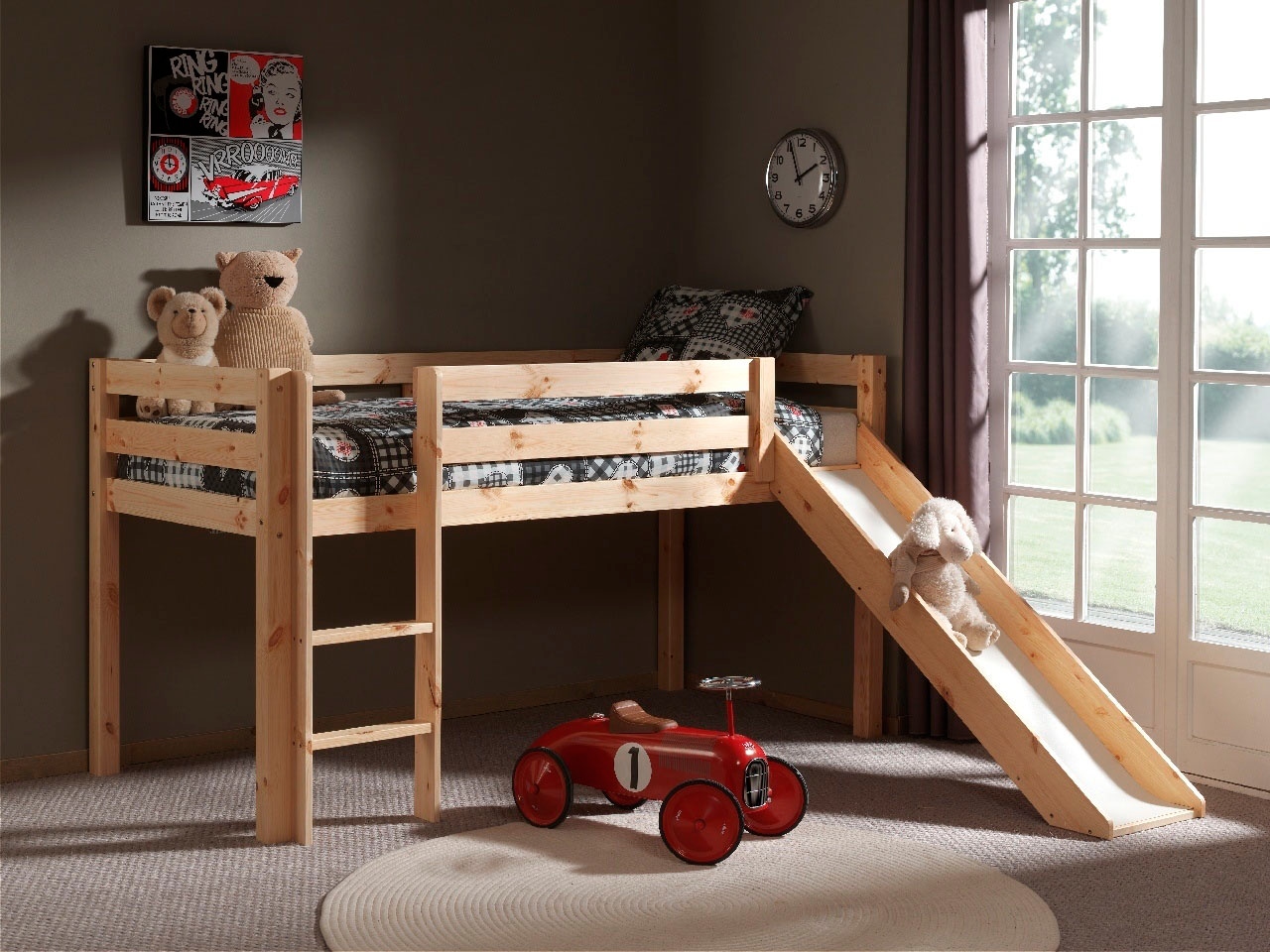 Vipack Hochbett »Pino«, (Made in Europe)