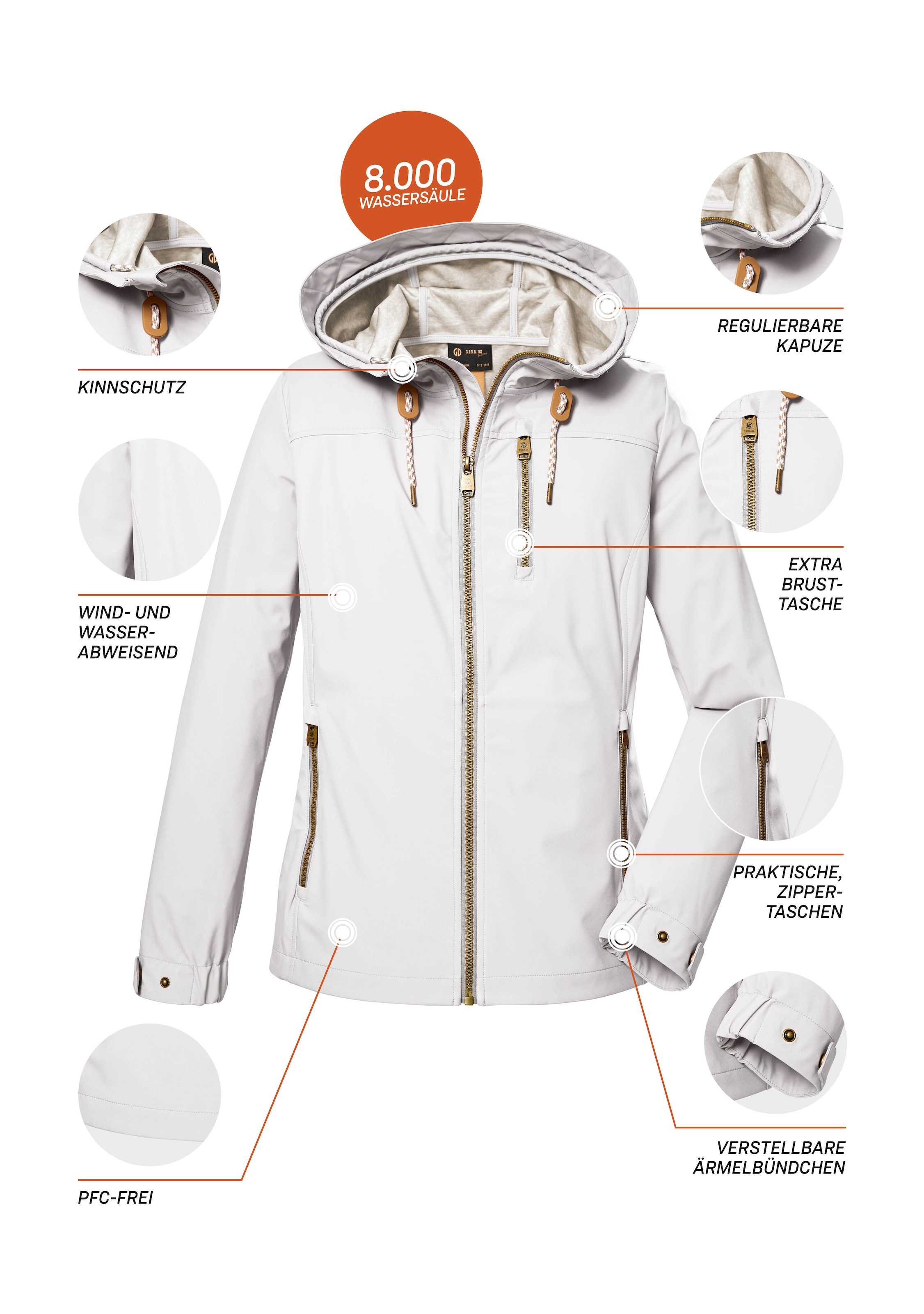 G.I.G.A. DX by killtec Softshelljacke »GS 24 WMN SFTSHLL JCKT«