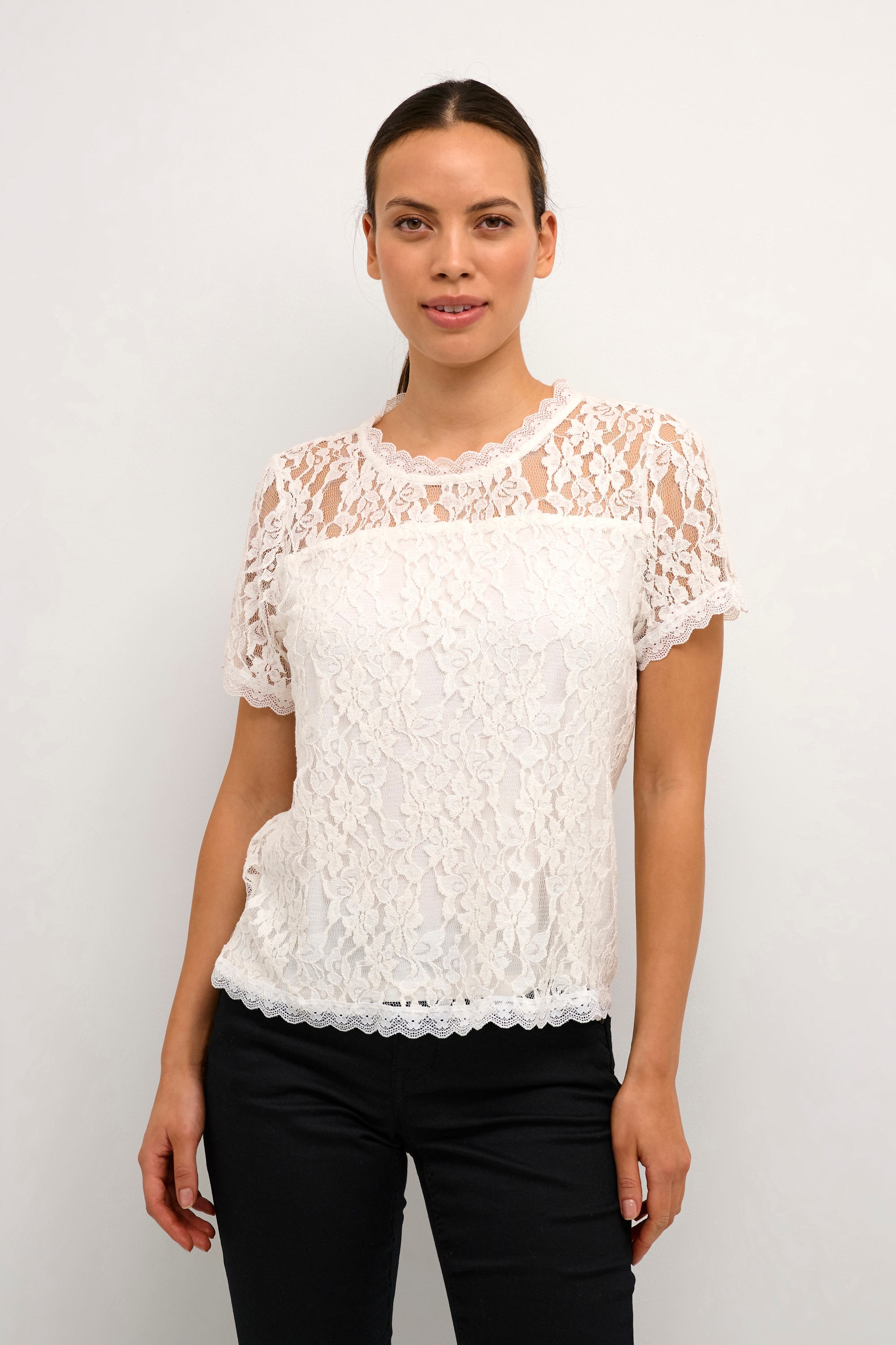 Cream Kurzarmbluse »Bluse kurzarm CRKit«