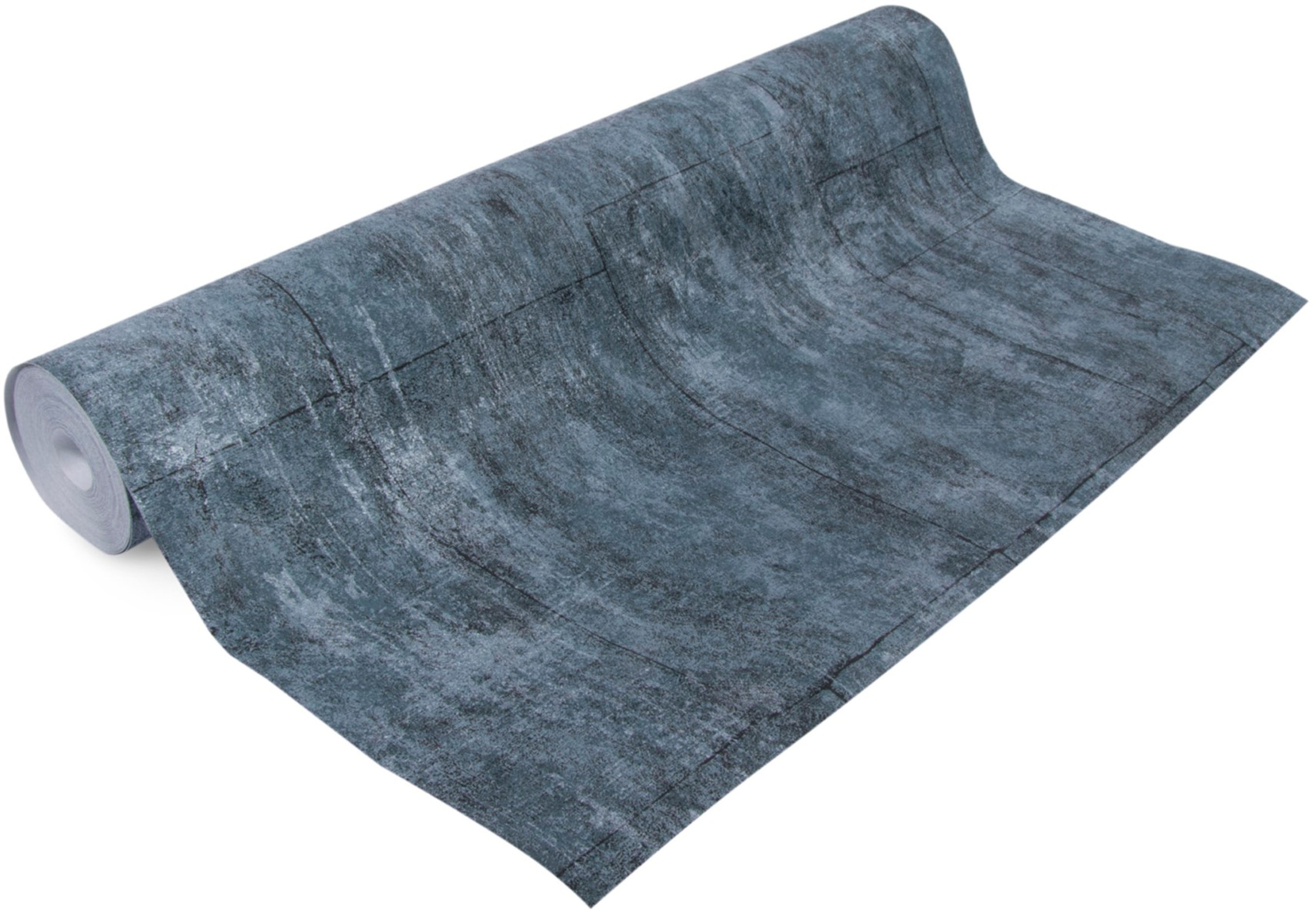 Superfresco Easy Vliestapete »Beton/Steine«, Steinoptik, Blau - 10m x 52cm