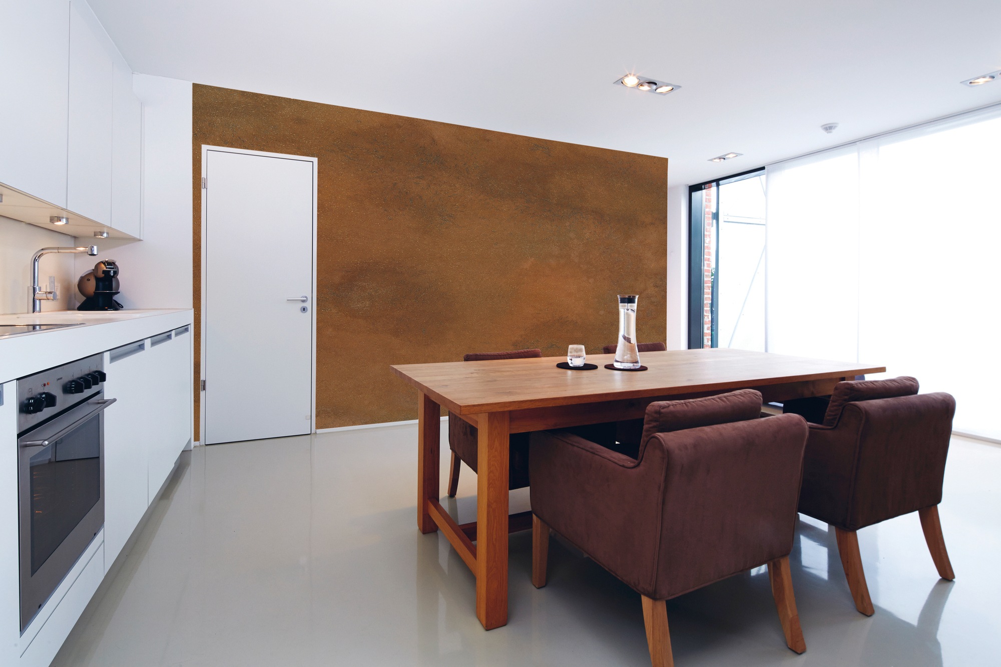 Architects Paper Fototapete »Rusted Plate«, Vlies, Wand, Schräge