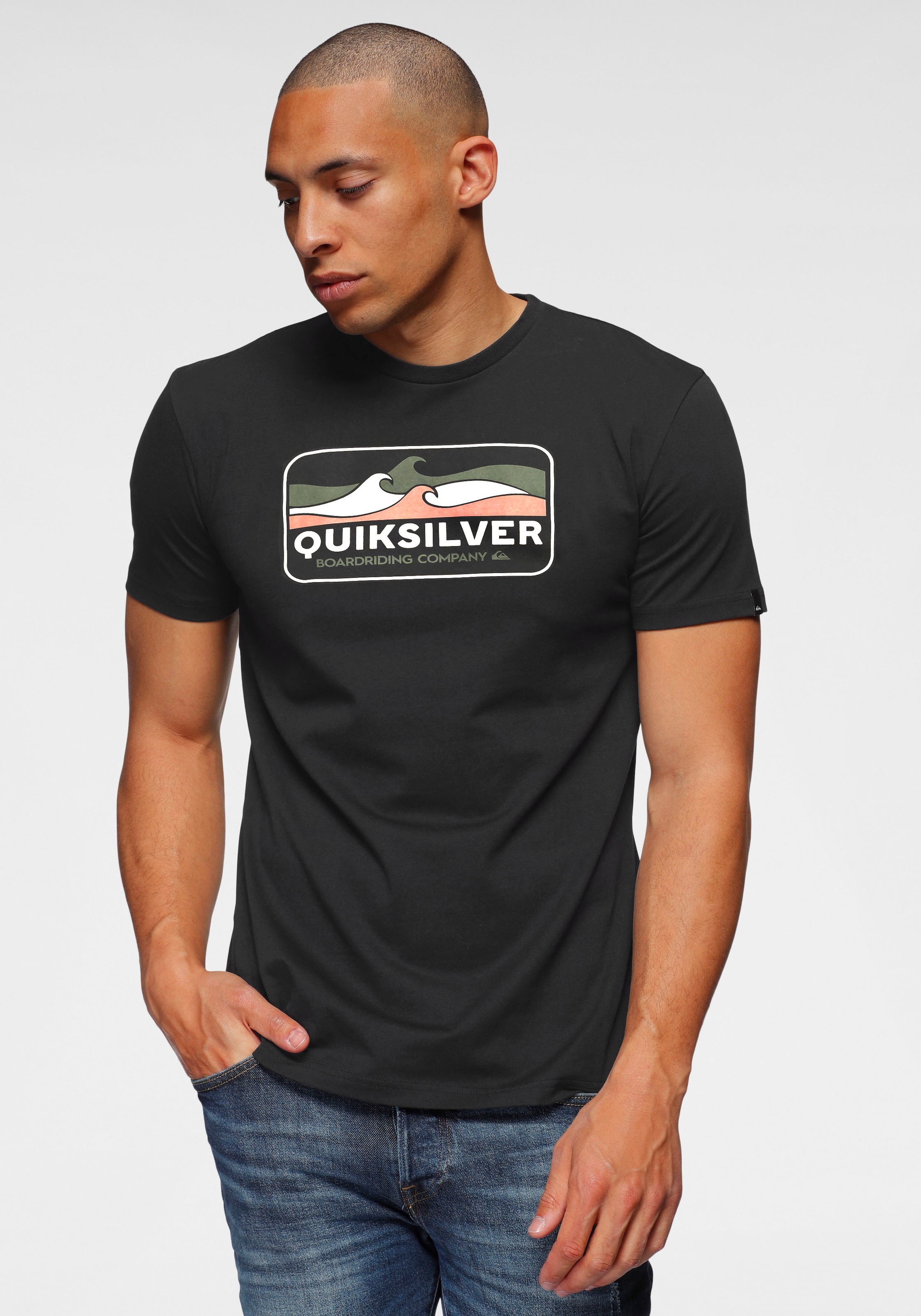 Quiksilver T-Shirt Packung, 2er-Pack, 2 Stk.
