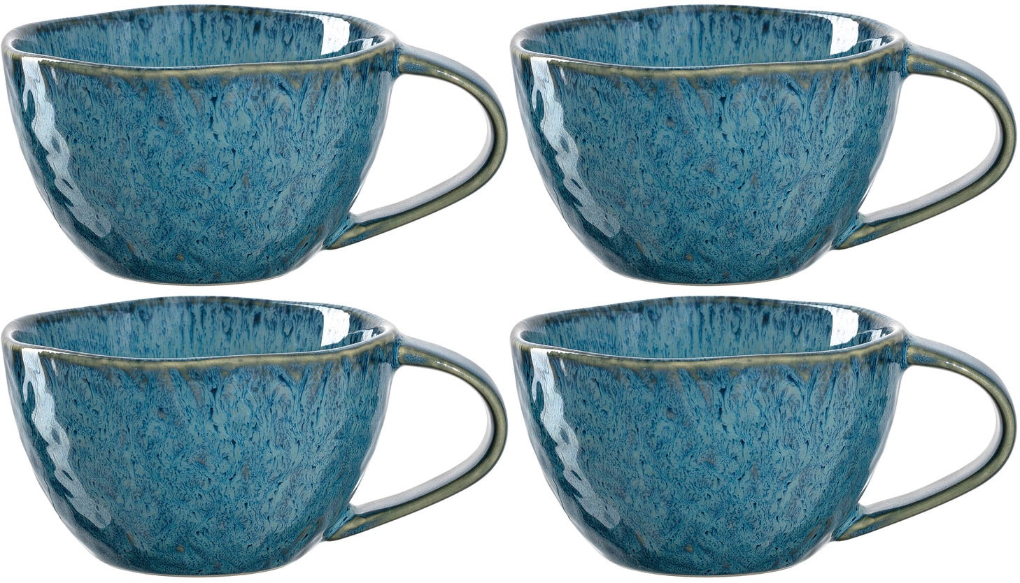 LEONARDO Tasse »MATERA«, (Set, 4 tlg.), 290 ml, 4-teilig