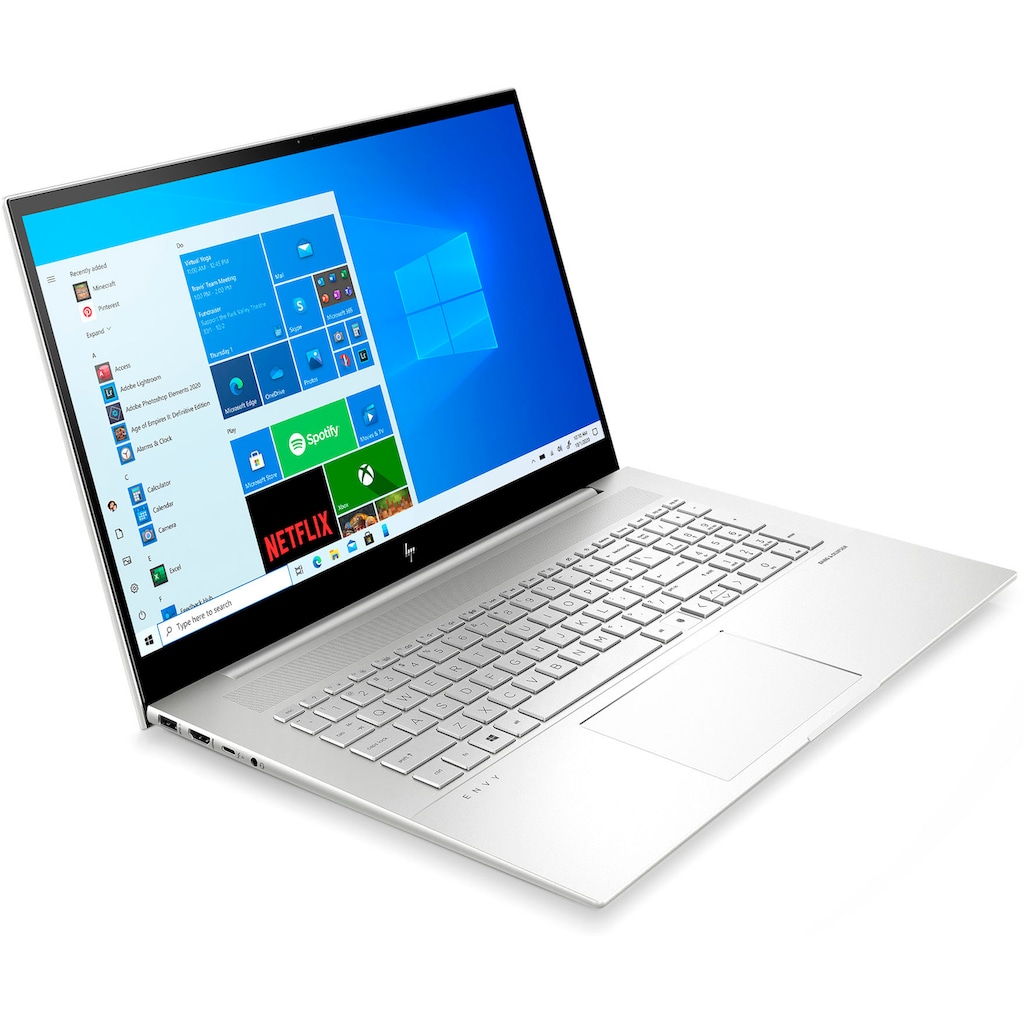 HP Notebook »ENVY 17-ch0085ng«, 43,9 cm, / 17,3 Zoll, Intel, Core i7, GeForce MX450, 1000 GB SSD