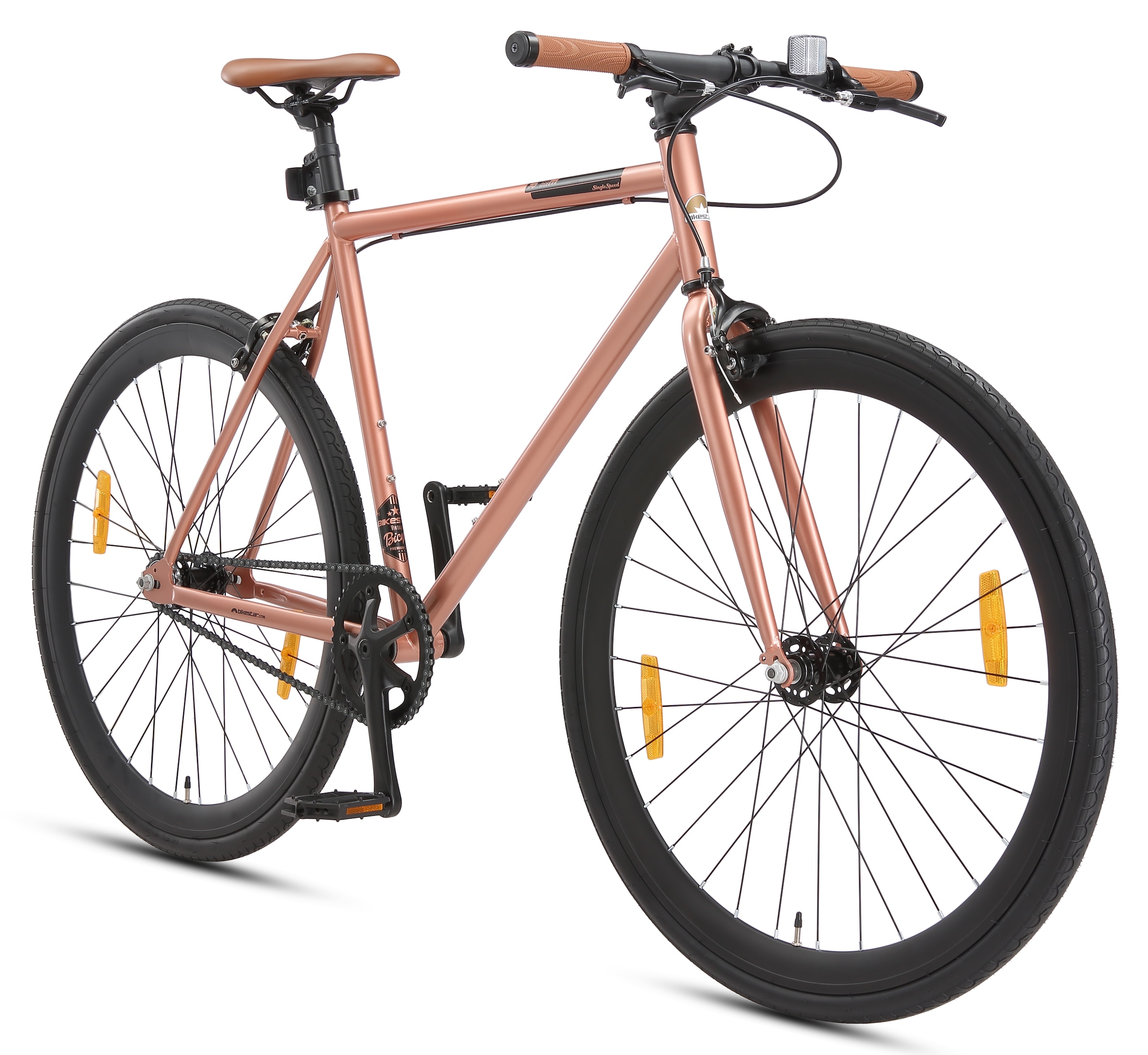 Bikestar Singlespeed 1 Gang Shimano für Damen und Herren