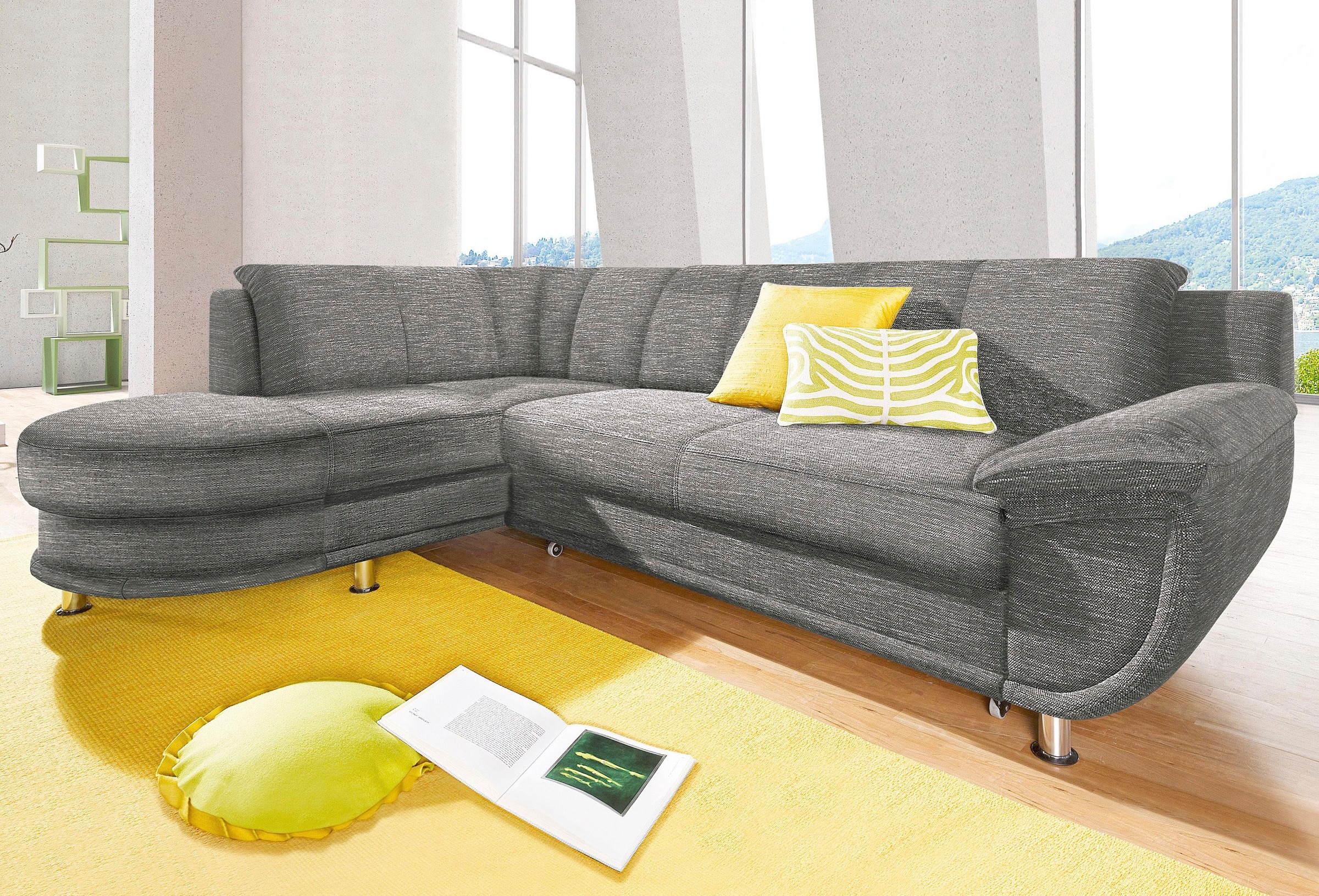 TRENDMANUFAKTUR Ecksofa »Rondo, zeitlos und elegant, OTTOs Choice, bequem, günstig online kaufen