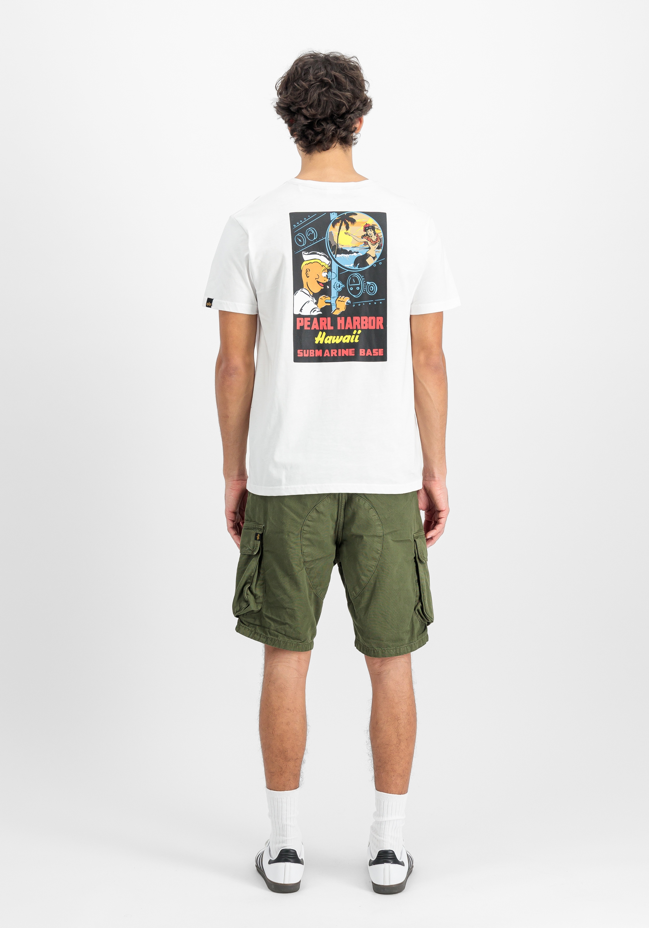 Alpha Industries T-Shirt »Alpha Industries Men - T-Shirts Pearl Harbor T Back Print«