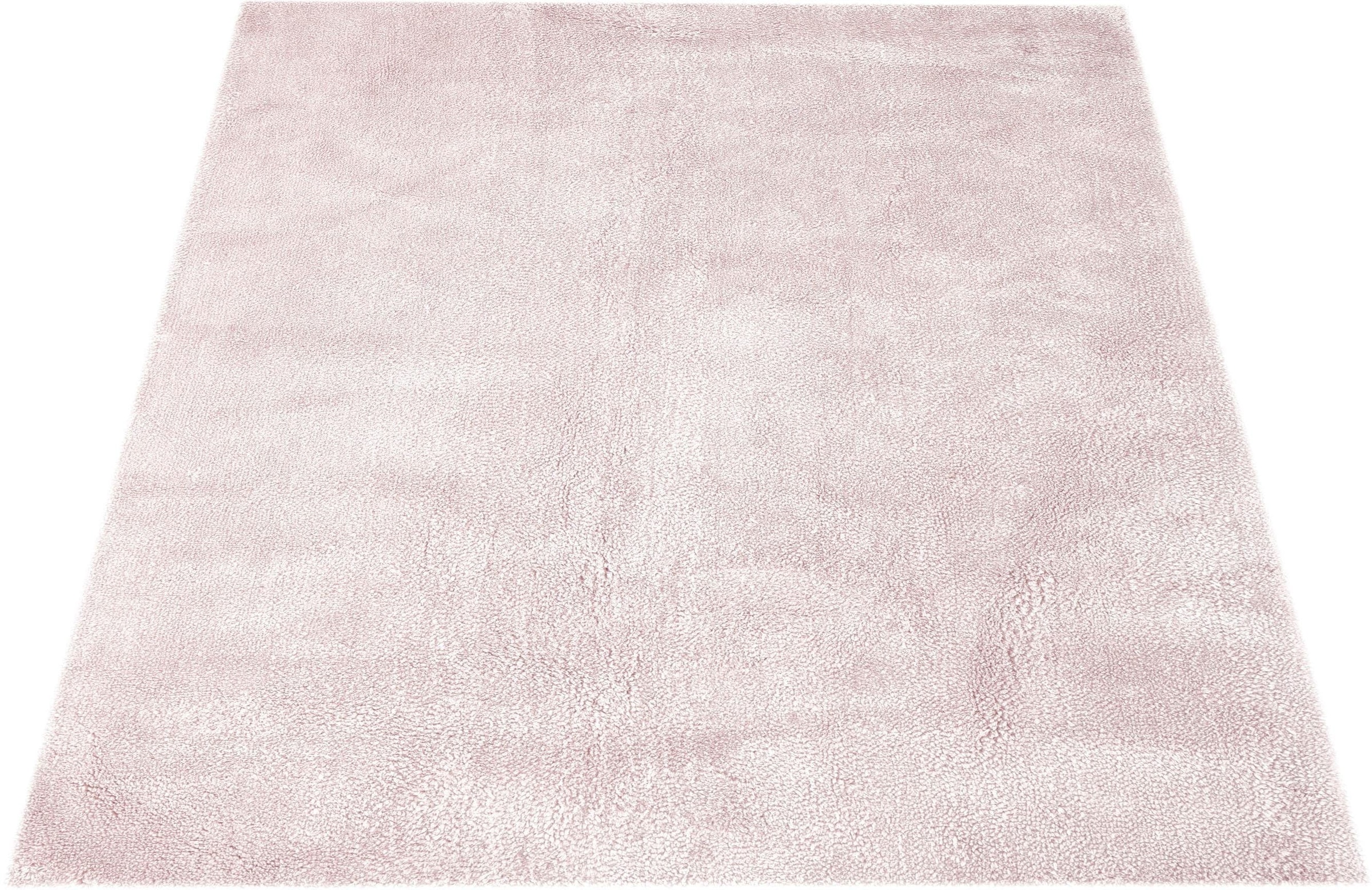 my home Hochflor-Teppich »Carla«, rechteckig, 40 mm Höhe, super soft, Teppich in Pastell-Farben