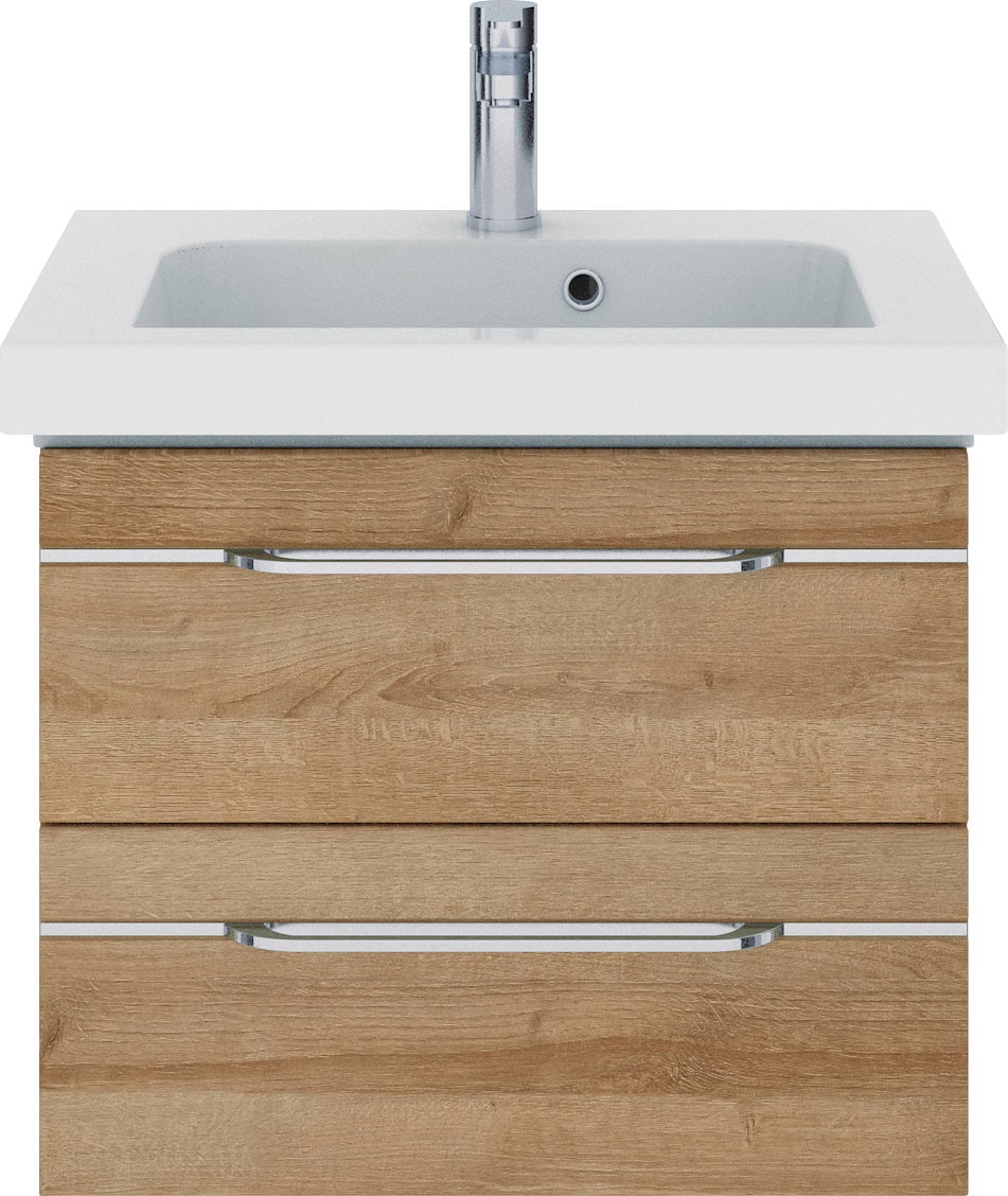 Saphir Badmöbel-Set »Balto Sprint, Waschplatz mit Mineralmarmor-Waschtisch, günstig online kaufen