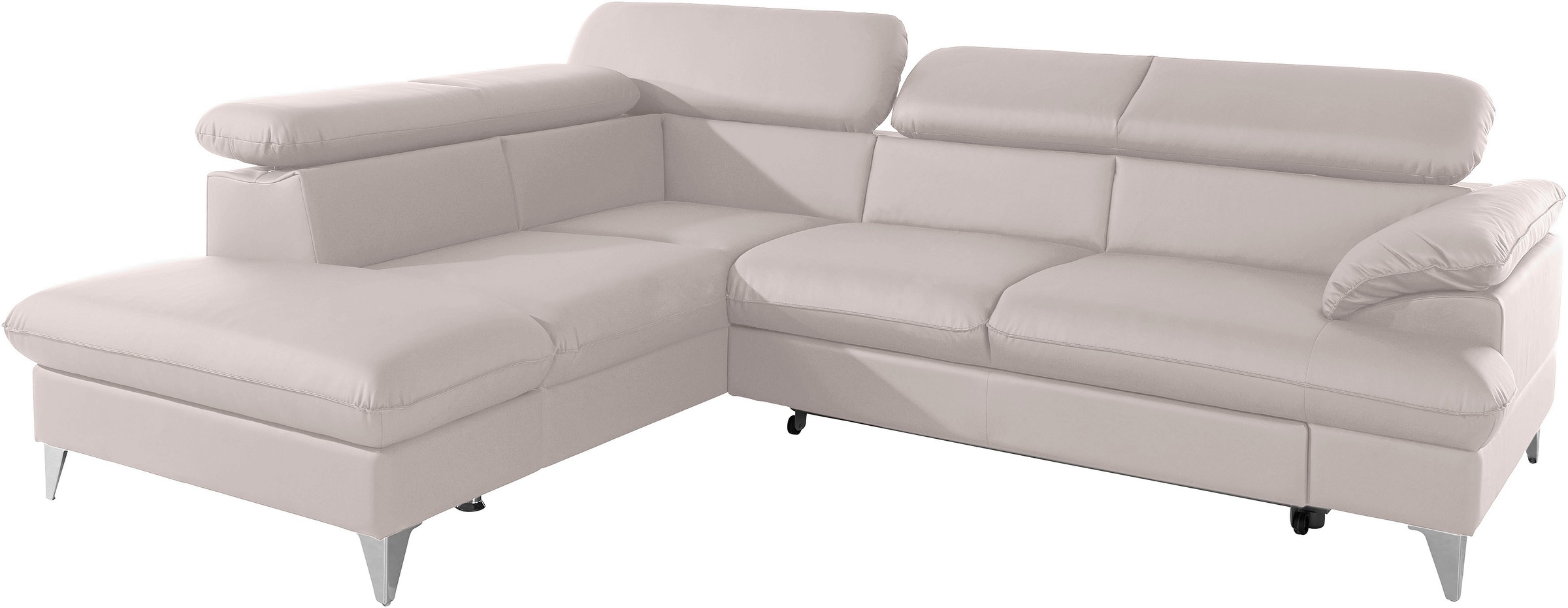 COTTA Ecksofa "Caluso L-Form", mit Kopfteilverstellung, wahlweise mit Bettf günstig online kaufen