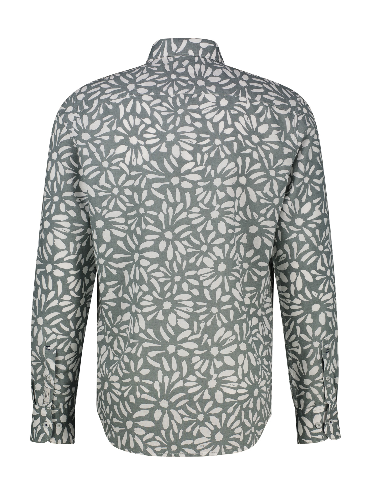 LERROS Langarmhemd mit All-Over Print