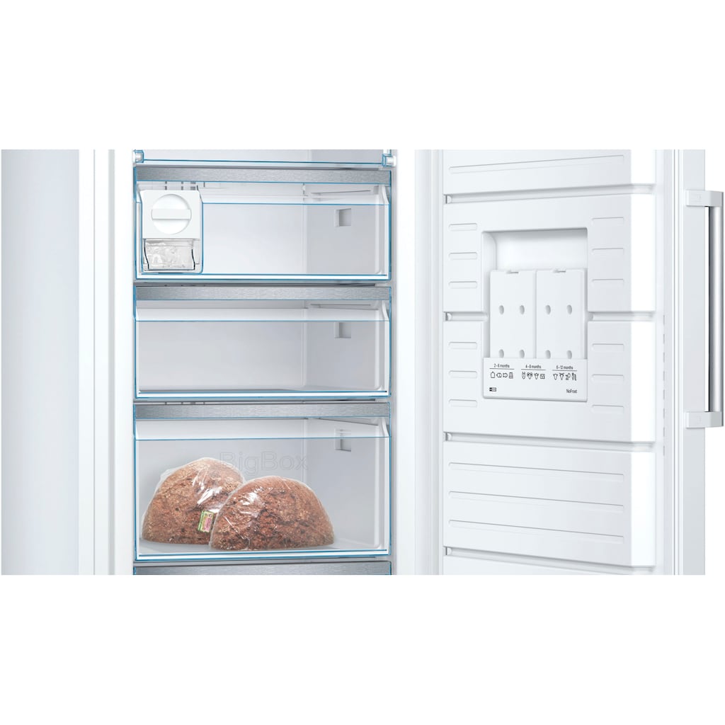 BOSCH Gefrierschrank »GSN54AWCV«, 176 cm hoch, 70 cm breit