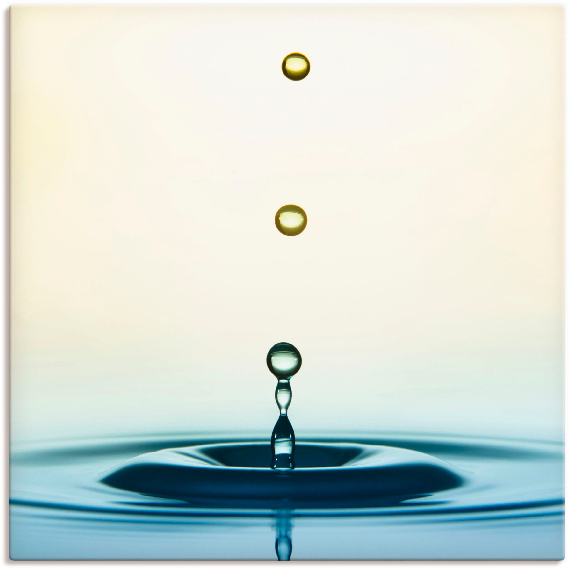 Artland Wandbild »Tropfen« Zen 1 Stk. tlg. als Leinwandbild, Wandaufkleber günstig online kaufen