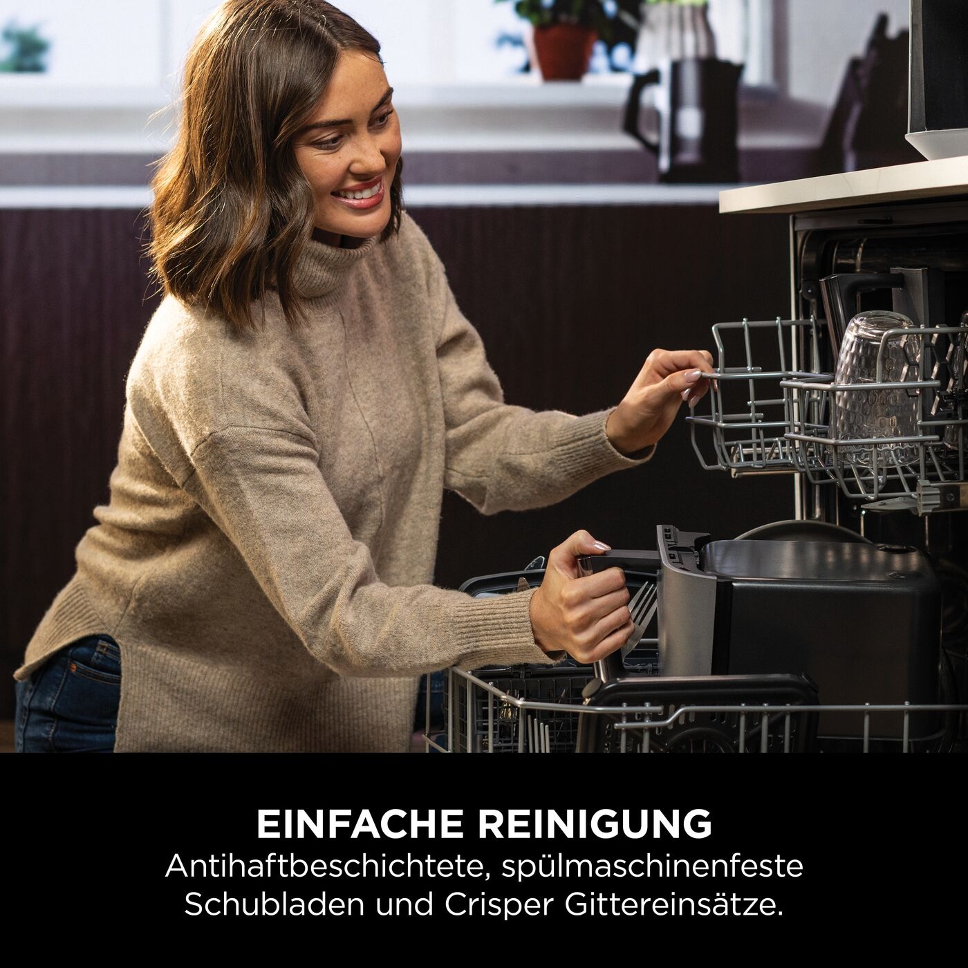 NINJA Heißluftfritteuse »MAX 6-in-1 Dual Zone Air Fryer 9,5L DZ400EU« 2470 W