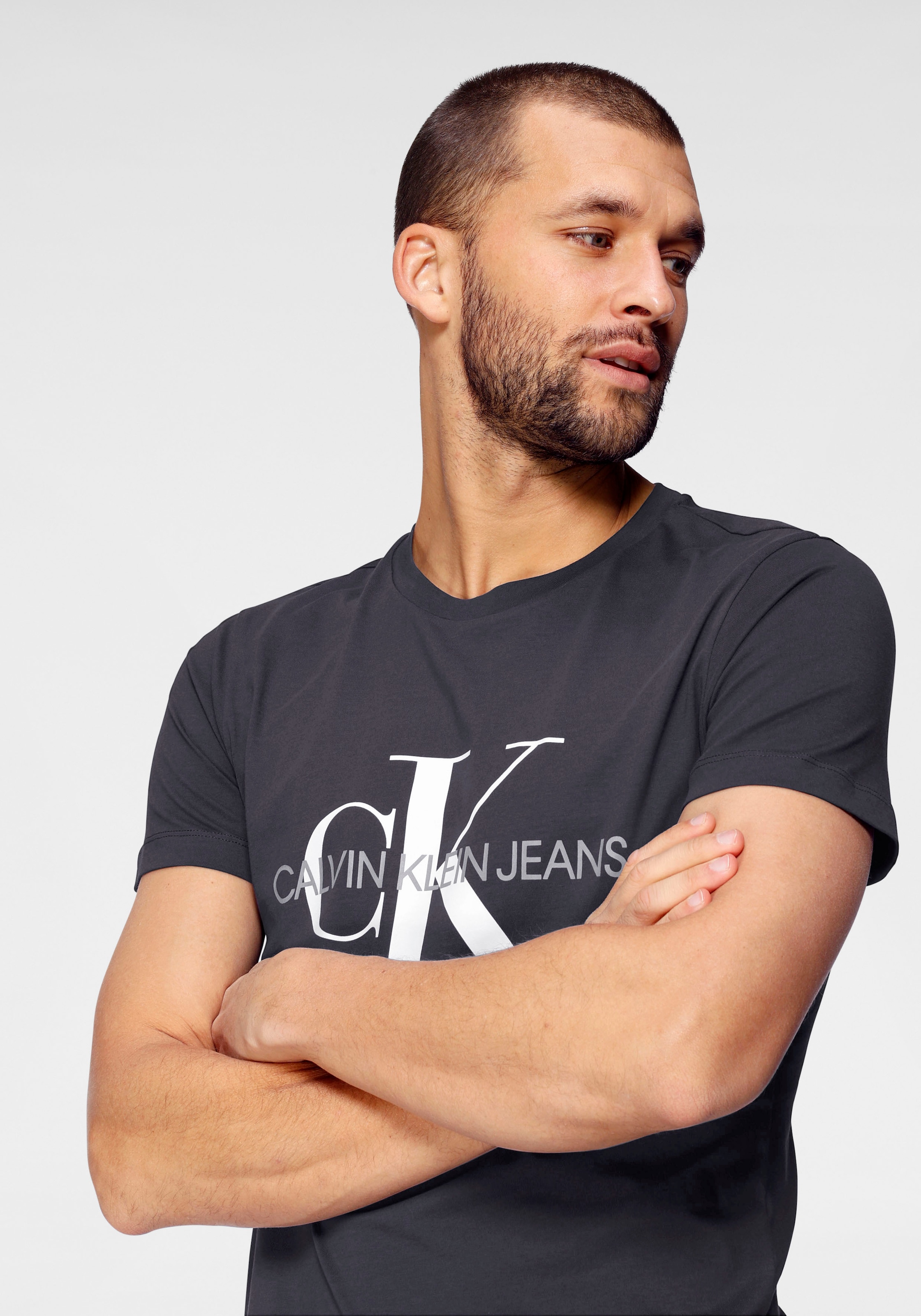 TEE« T-Shirt Calvin »ICONIC Jeans MONOGRAM SLIM Klein bestellen