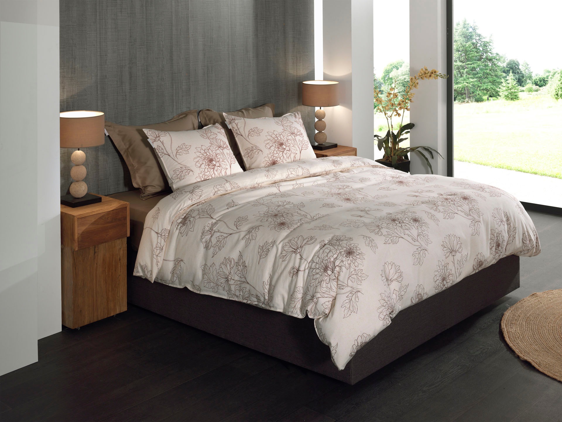 Heckett & Lane Bettwäsche »Gigi« 2 Stk. tlg. 100% Baumwolle, hochwertiges F günstig online kaufen