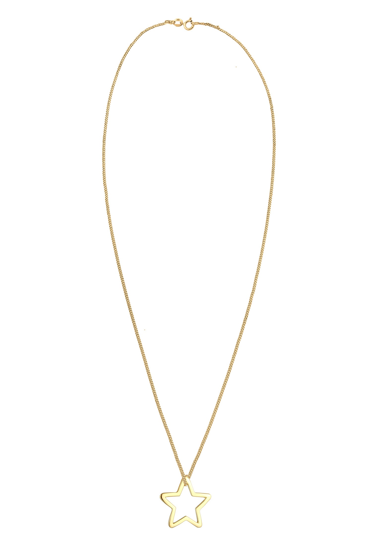 Elli Kette mit Anhänger »Anhänger Stern 925 Sterling Silber«