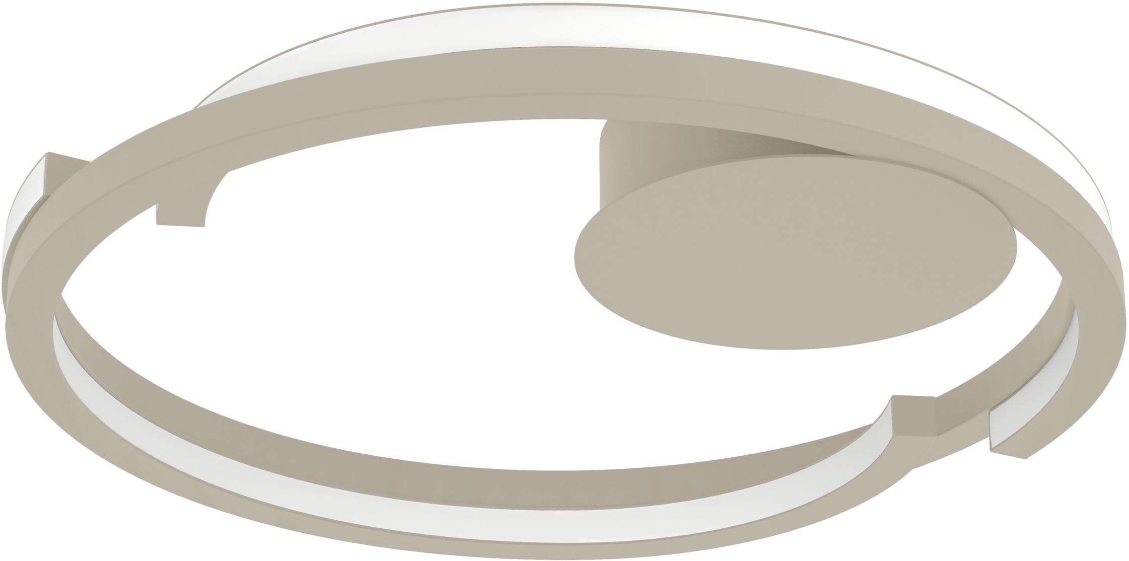 EGLO Deckenleuchte »MEZZOMONTE Deckenlampe - Alu, Stahl - LED - 40W - IP20« günstig online kaufen