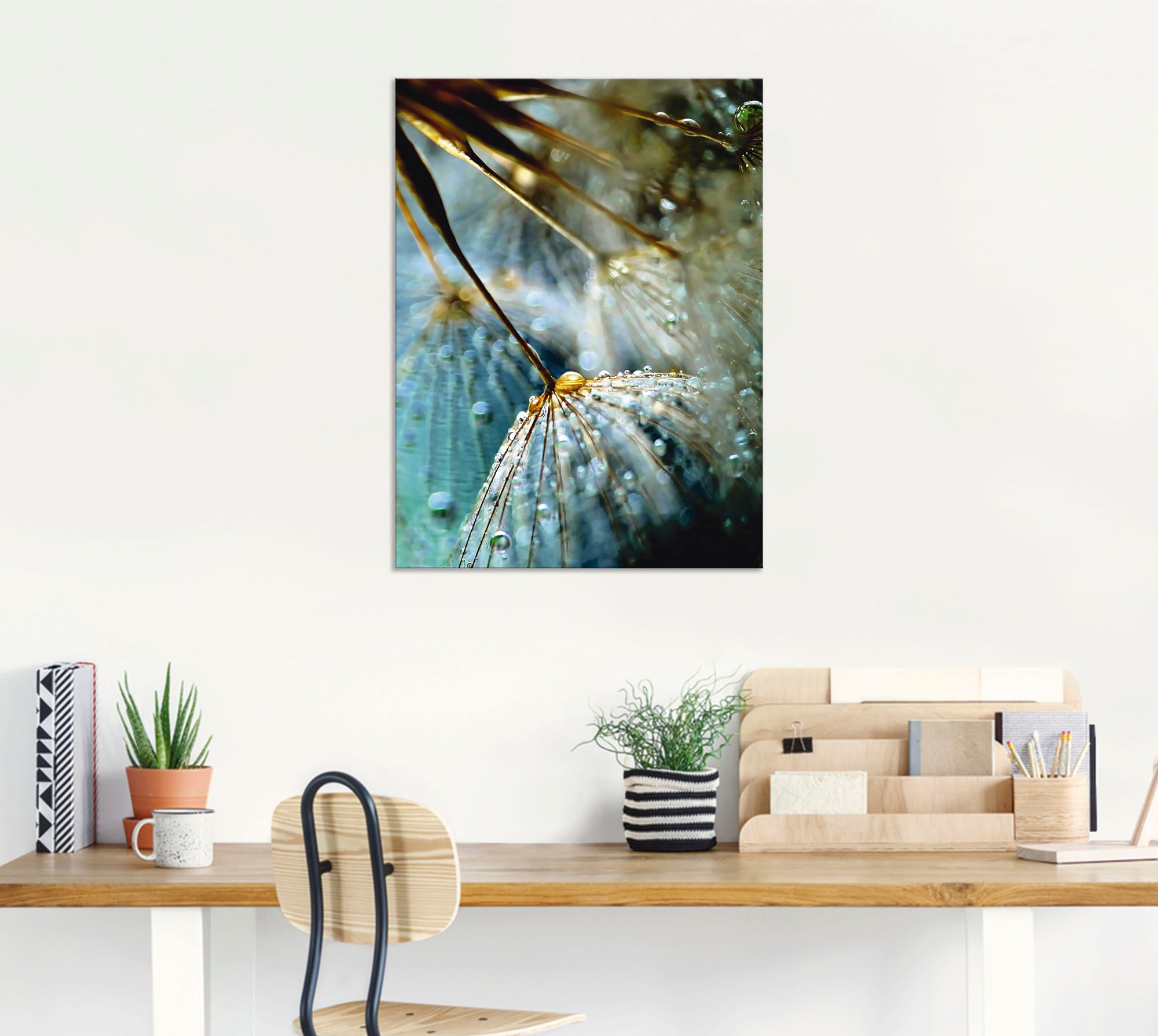 Artland Wandbild »Pusteblume Mystische Schönheit«, Blumen, (1 St.), als Alubild, Outdoorbild, Leinwandbild, Poster, Wandaufkleber
