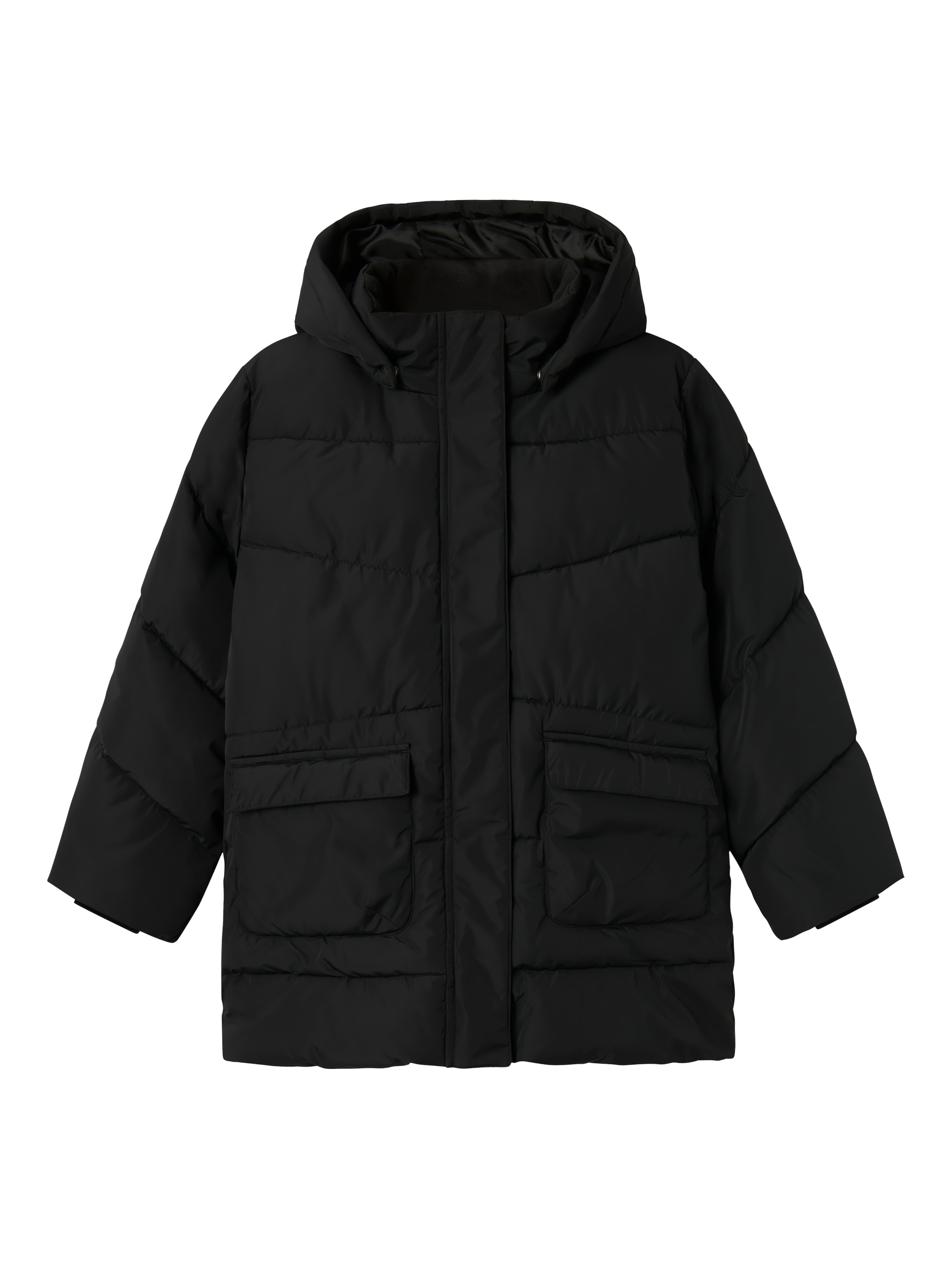 Name It Steppjacke »NKFMEDOW03 JACKET LONG FO NOOS« mit Kapuze
