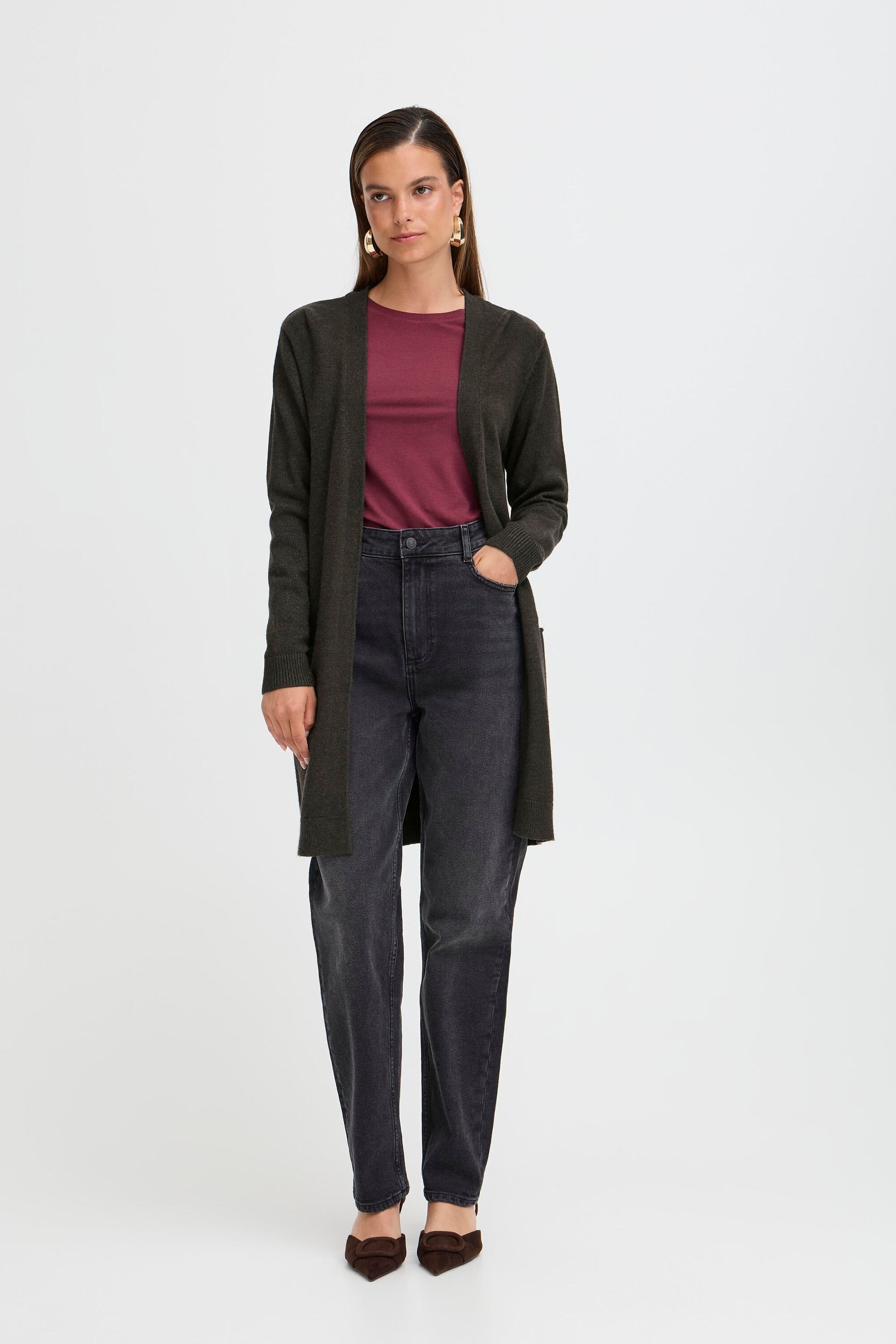 b.young Strickjacke »Langarm BYNONINA«