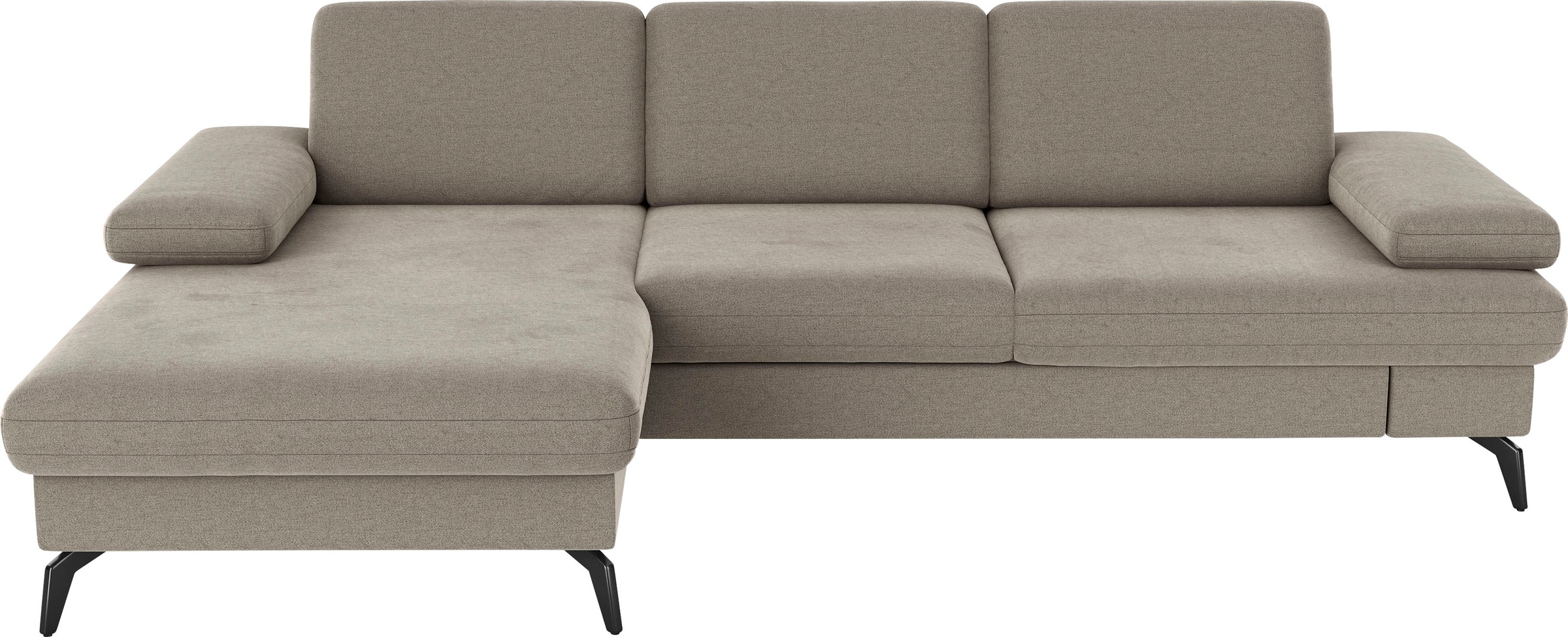 sit&more Ecksofa »Morris L-Form, inkl. Sitztiefenverstellung« wahlweise mit günstig online kaufen