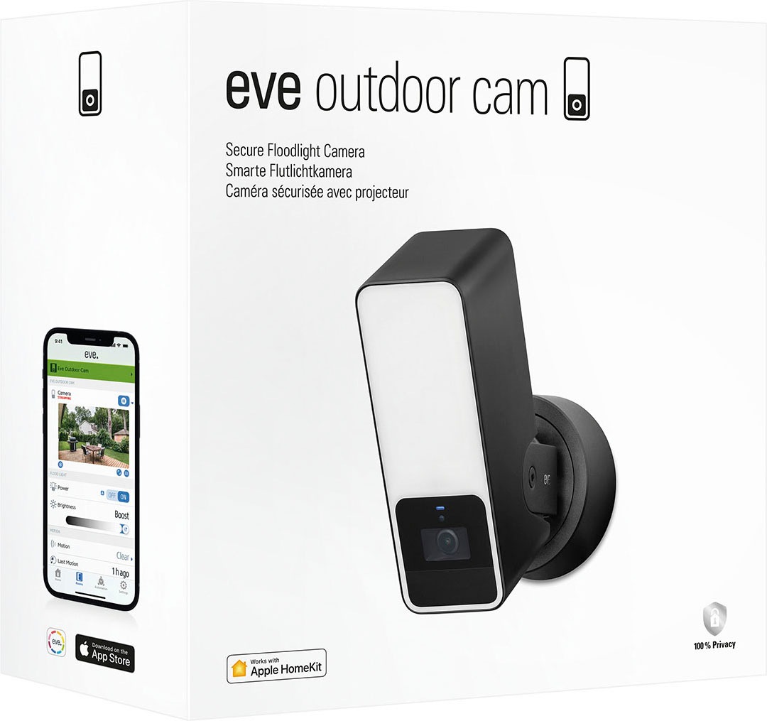 EVE Überwachungskamera »Outdoor Cam (HomeKit)«, Außenbereich