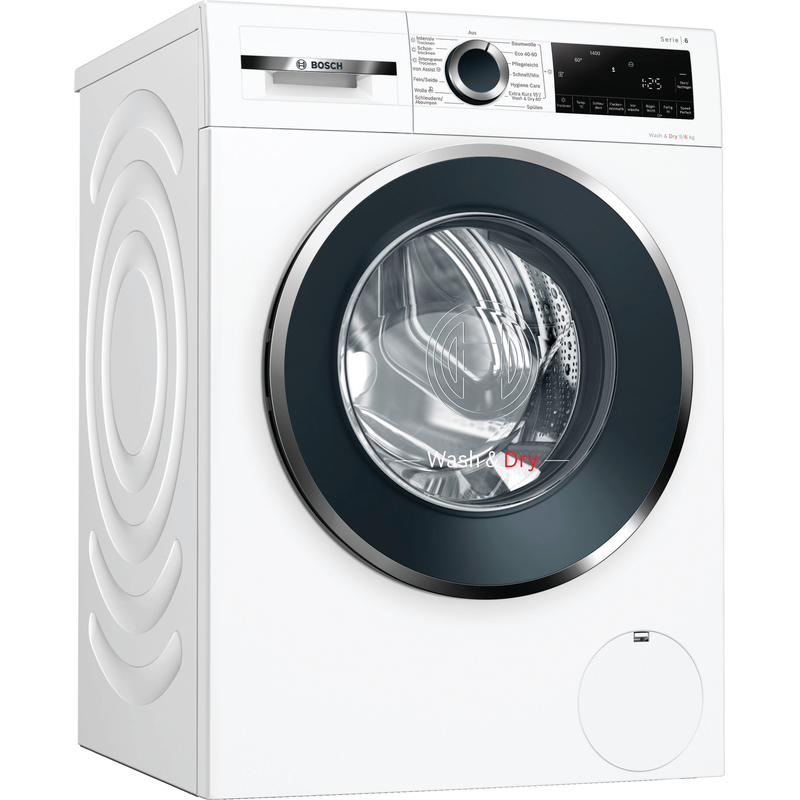 BOSCH Waschtrockner »WNG24440« WNG24440/6 9 kg /6 kg 69 dB(A) weiß Wash & Dry 60': Waschen und Trocknen von kleinen Beladungen in nur 60 Minuten