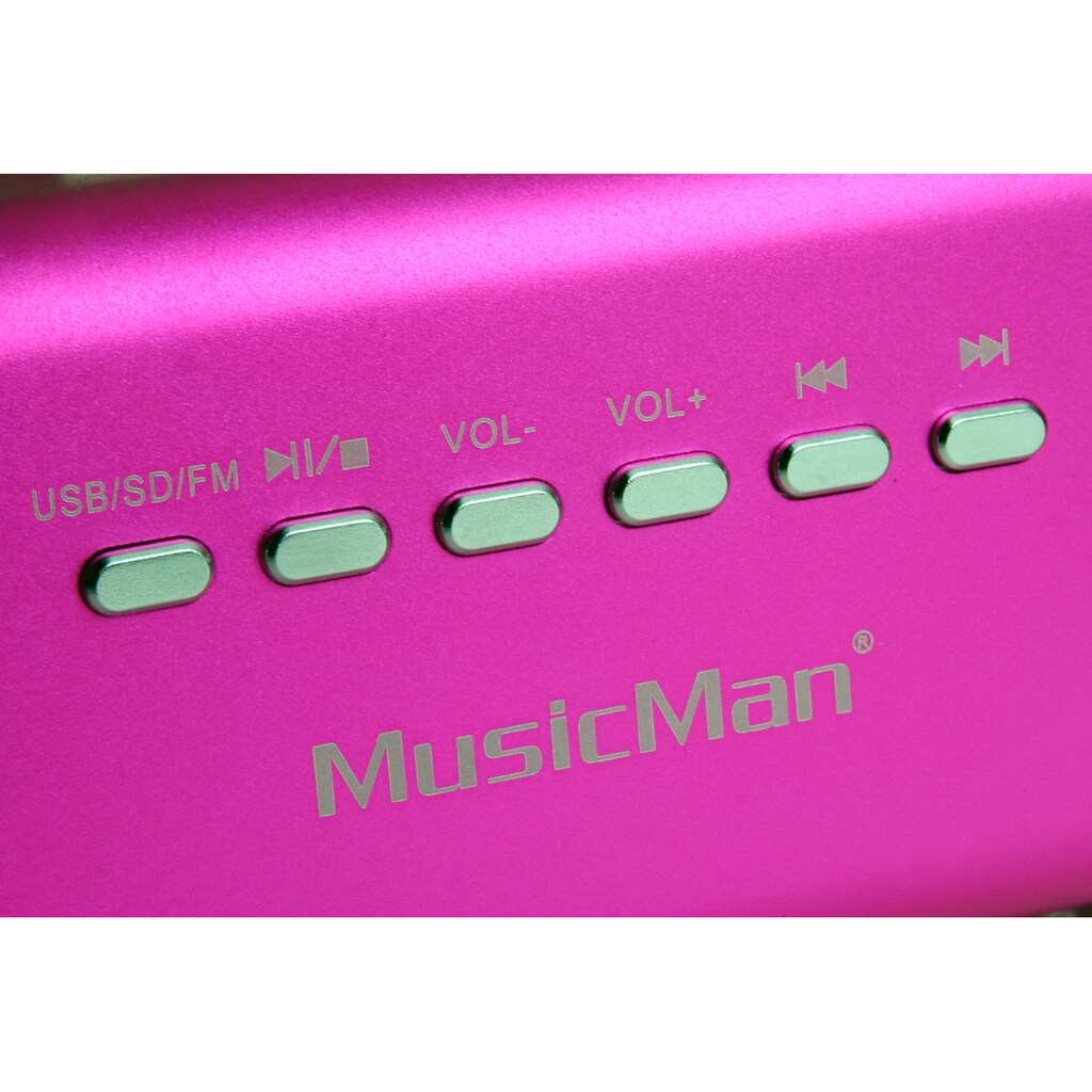 Technaxx Portable-Lautsprecher »MusicMan MA Soundstation«, (1 St.)