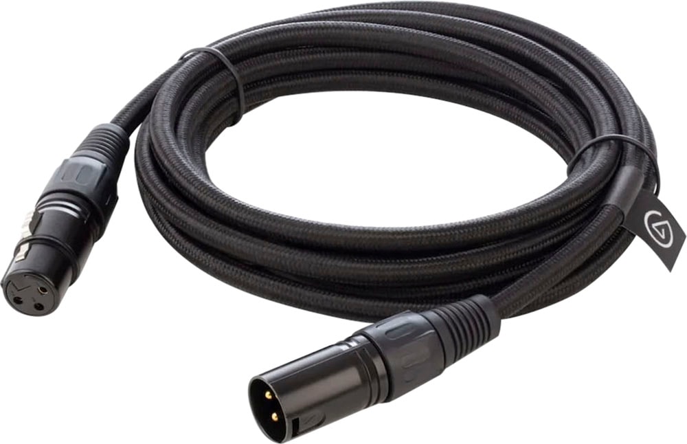Audio-Kabel »Elgato XLR Microphone Cable«, 300 cm, Geschirmtes Mikrofonkabel für...