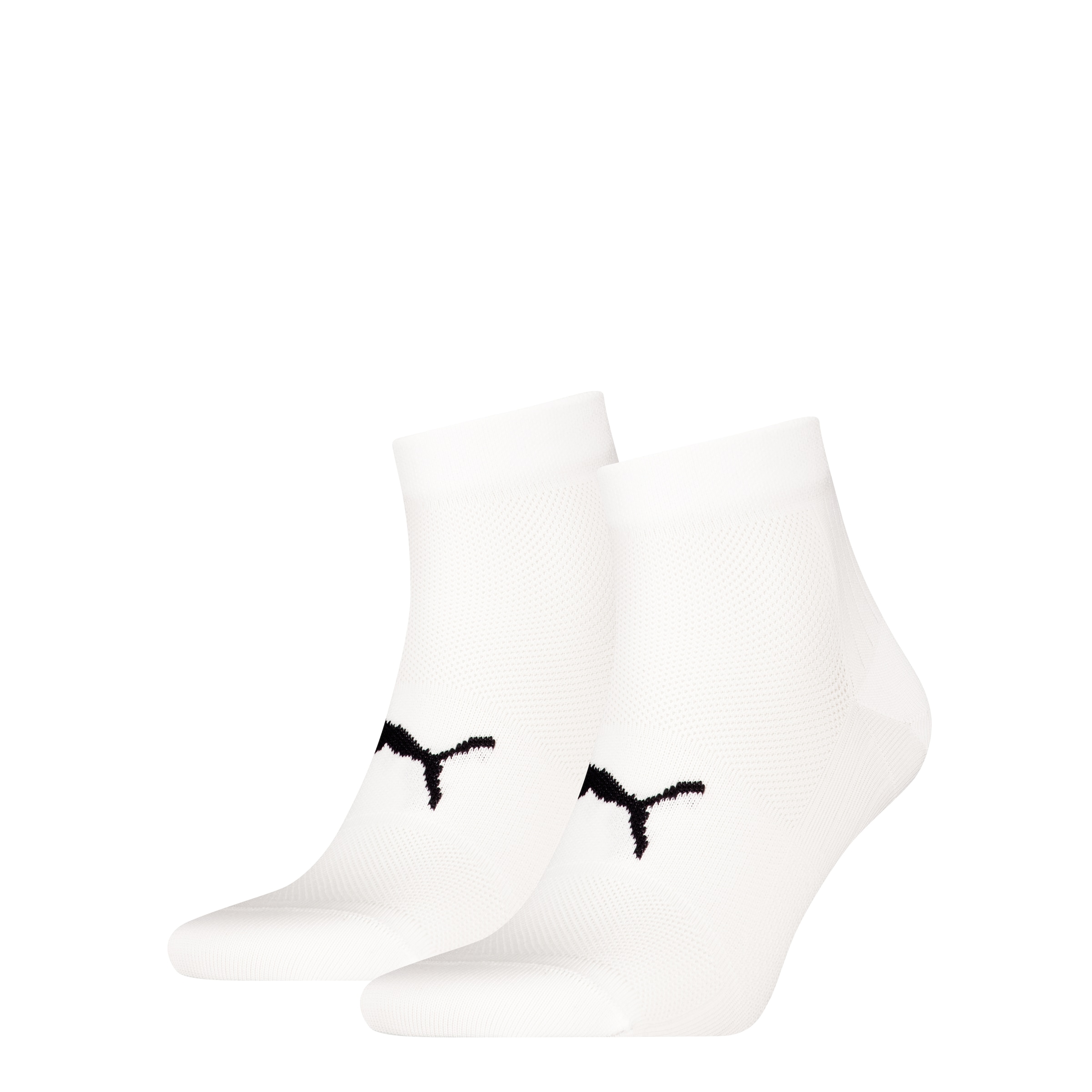 PUMA Kurzsocken »PUMA UNISEX SPORT LIGHT QUARTER 2P« 2 Paar,  mit verstärktem Fersen- und Zehenbreich